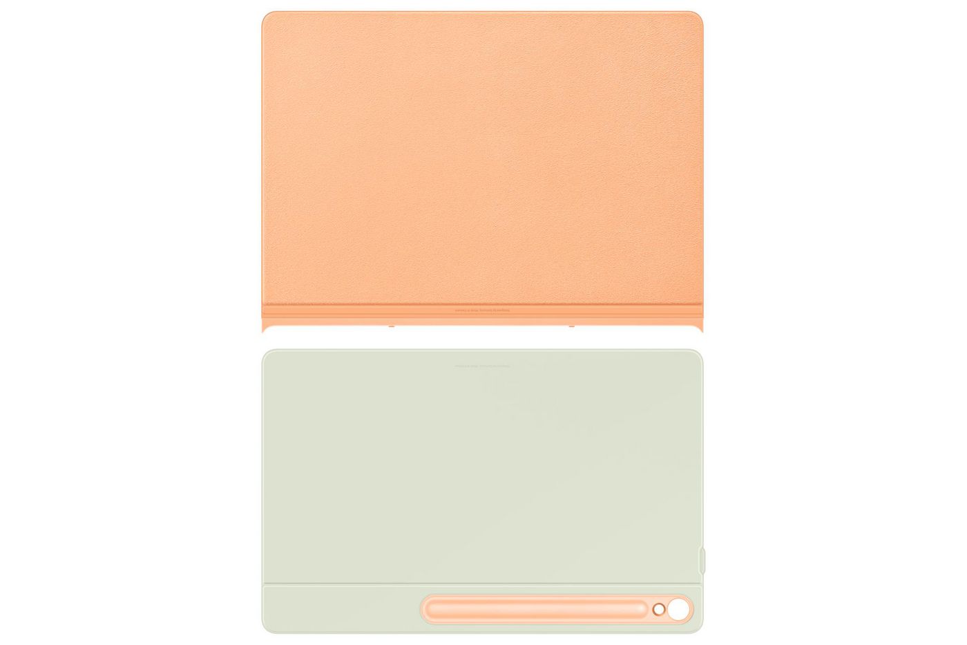 Samsung Smart Book Cover Tablet-Hülle für Galaxy Tab S10 FE+ 10,9" – Orange