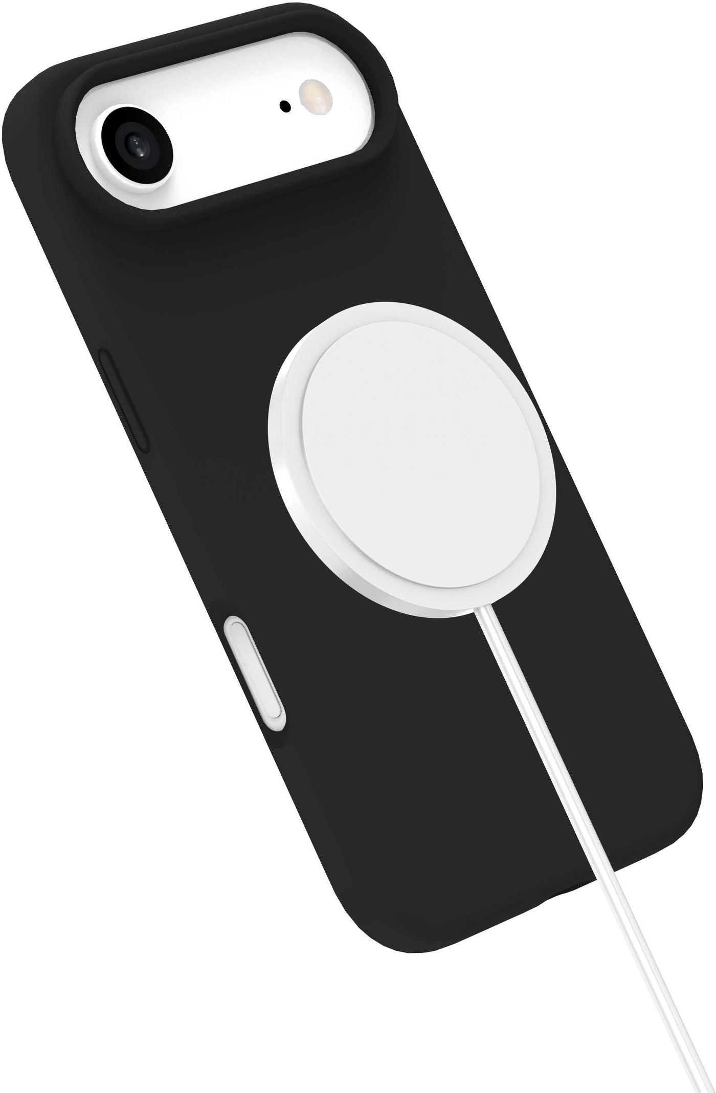 eSTUFF INFINITE ROME Backcover – für Apple iPhone 17 Air, MagSafe, PC+Silikon, Air Black, bis 2 m sturzsicher