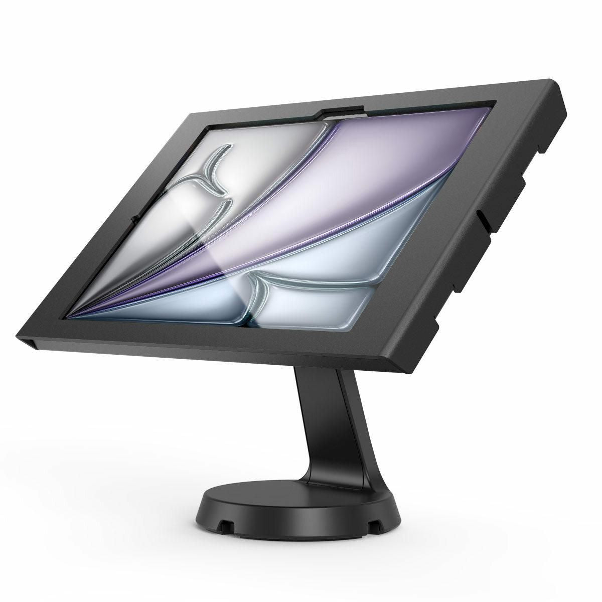 Compulocks Tablet-Bodenständer für Apple iPad Air M2 13" (2024, A2898/A2903/A2904) – Schwarz – Apex Enclosure