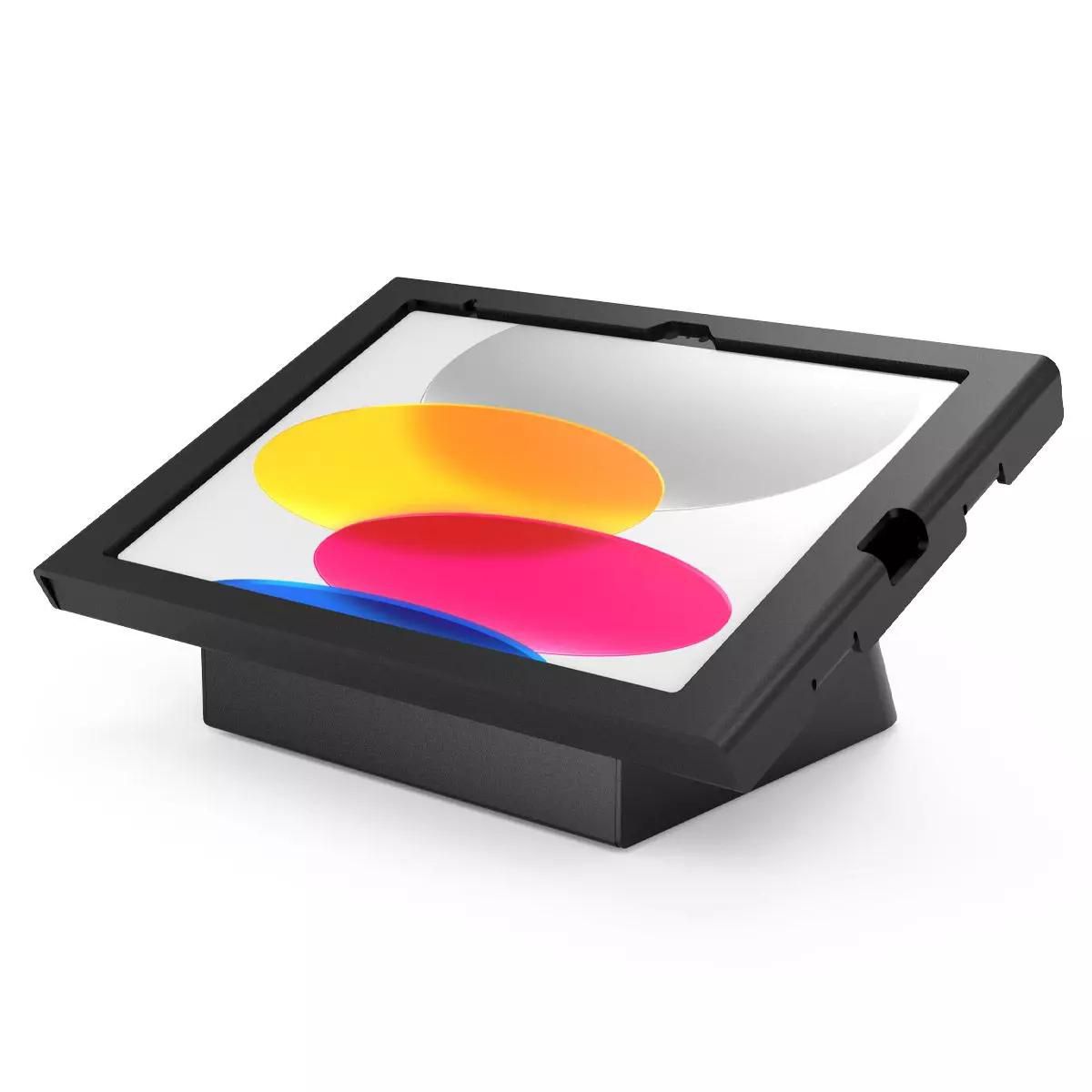 Compulocks Tablet-Rahmen – für Apple iPad 10,9" (10. Gen., A2757/A2777) – VESA 75×75, 100×100 – Schwarz