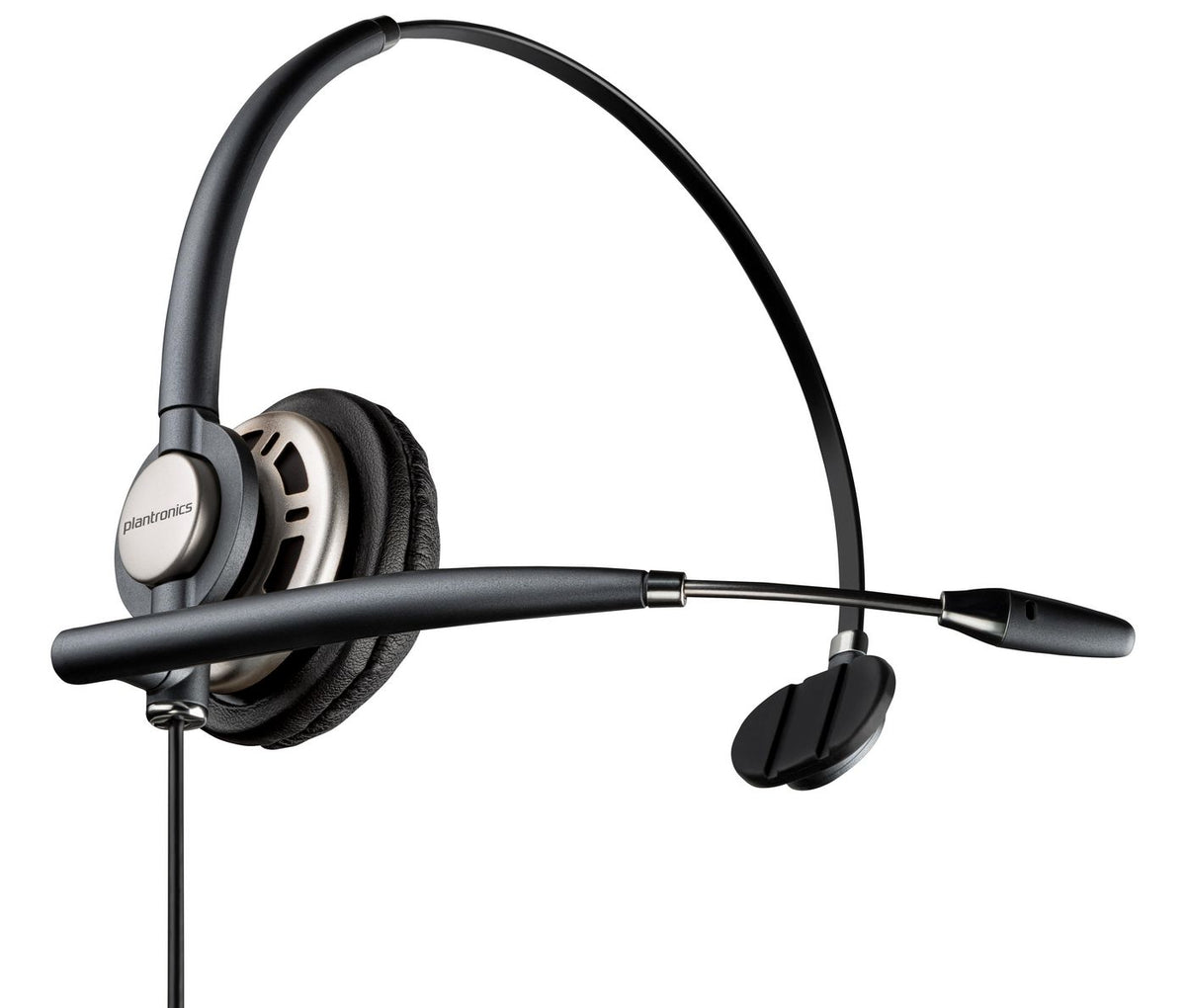 Poly EncorePro HW710 Office-Headset – On-Ear, Mono, Kabel (USB-A), Schwarz