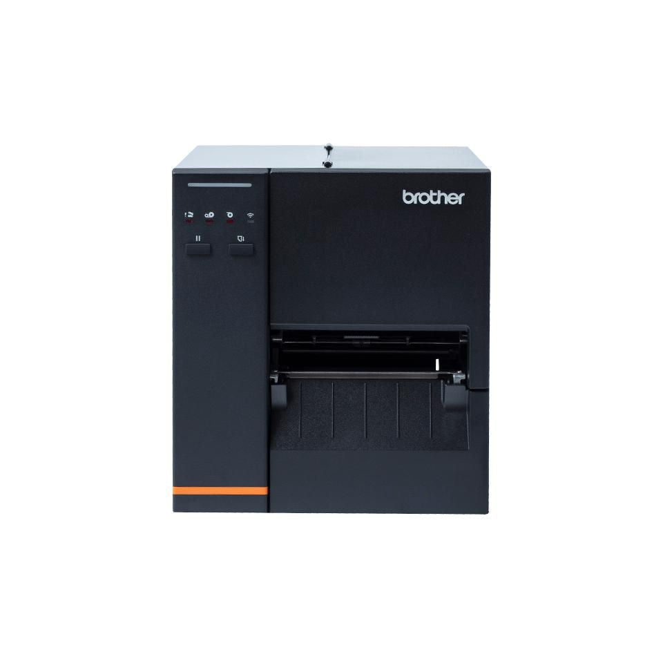 Brother TJ4005DN – Etikettendrucker, Thermodirekt, bis 107 mm, USB, LAN, RS-232, 203 dpi, 152 mm/s