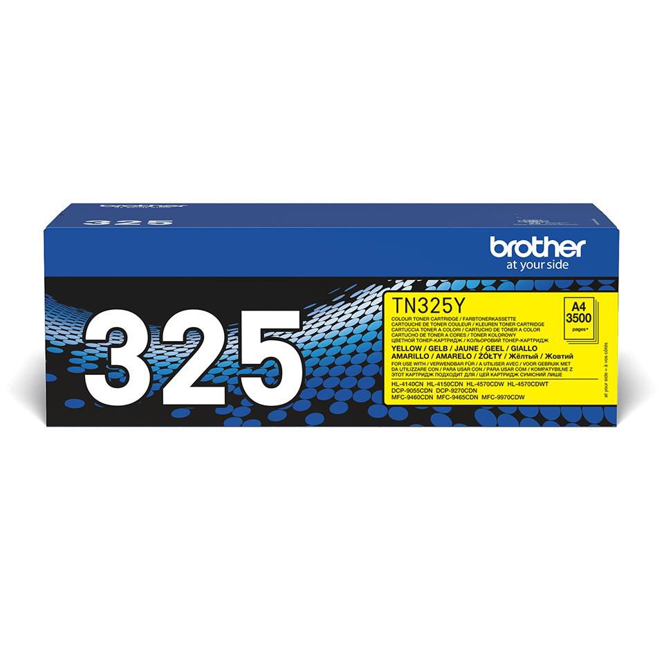 Brother Toner – Gelb, 3500 Seiten – für Farb-Laserdrucker/Multifunktionsgeräte