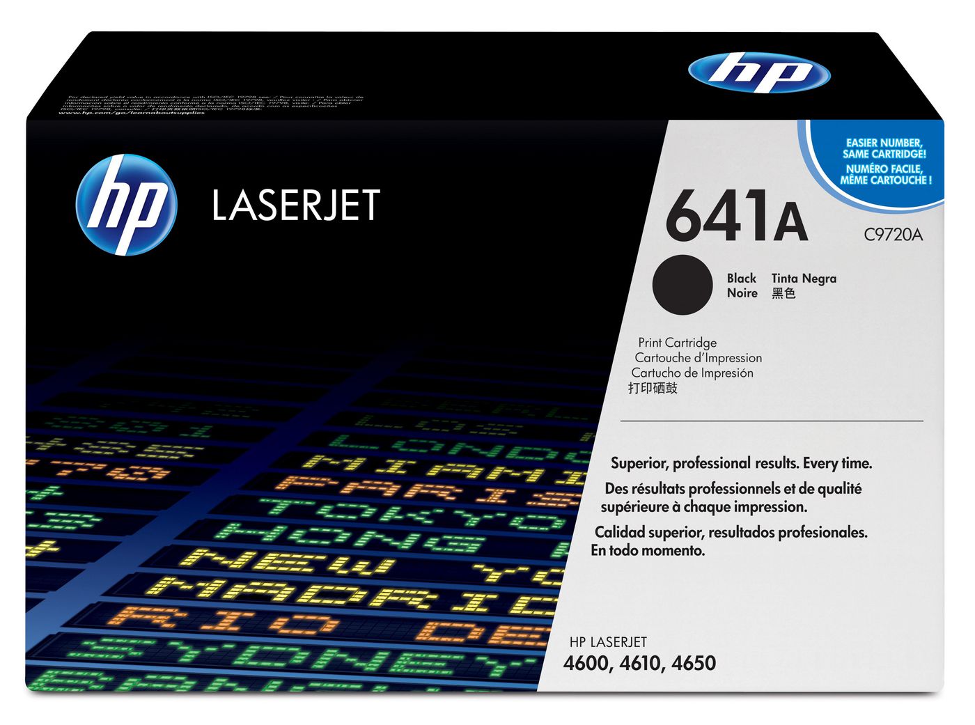 HP 641A (C9720A) Schwarz Toner – Original – 9'000 Seiten – für HP LaserJet 4600/4650