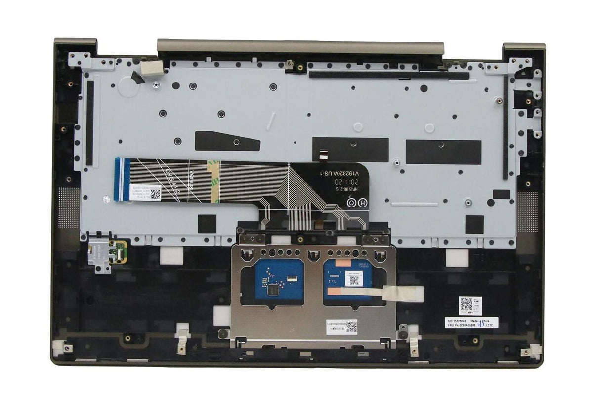 Lenovo 5CB1A08863 – Notebook-Ersatztastatur – Beleuchtet – Grün – für Yoga 7 14ITL5