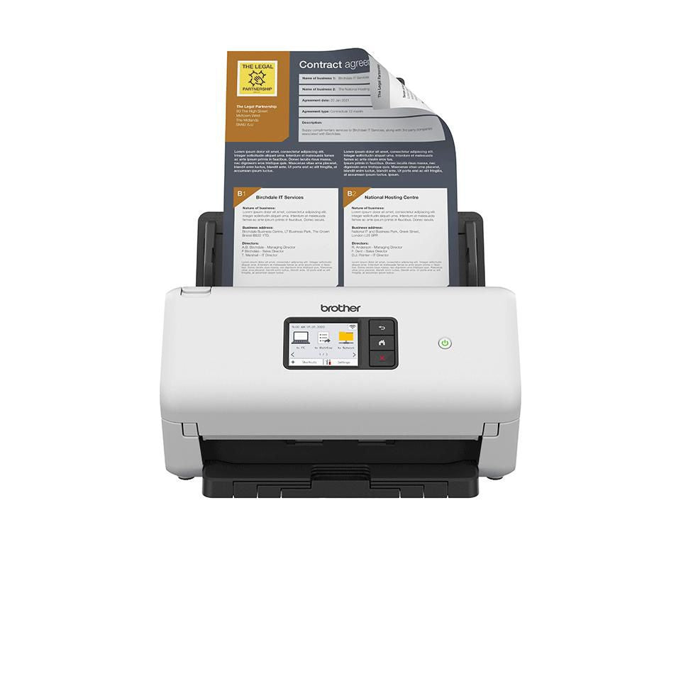 Brother ADS-4500W – Dokumentenscanner, A4, 600 dpi