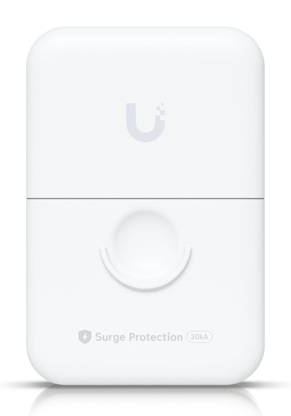 Ubiquiti UACC-ETH-SP-PRO – Überspannungsschutz – 2× RJ-45, 10 Gbit/s, Wandmontage, Weiss