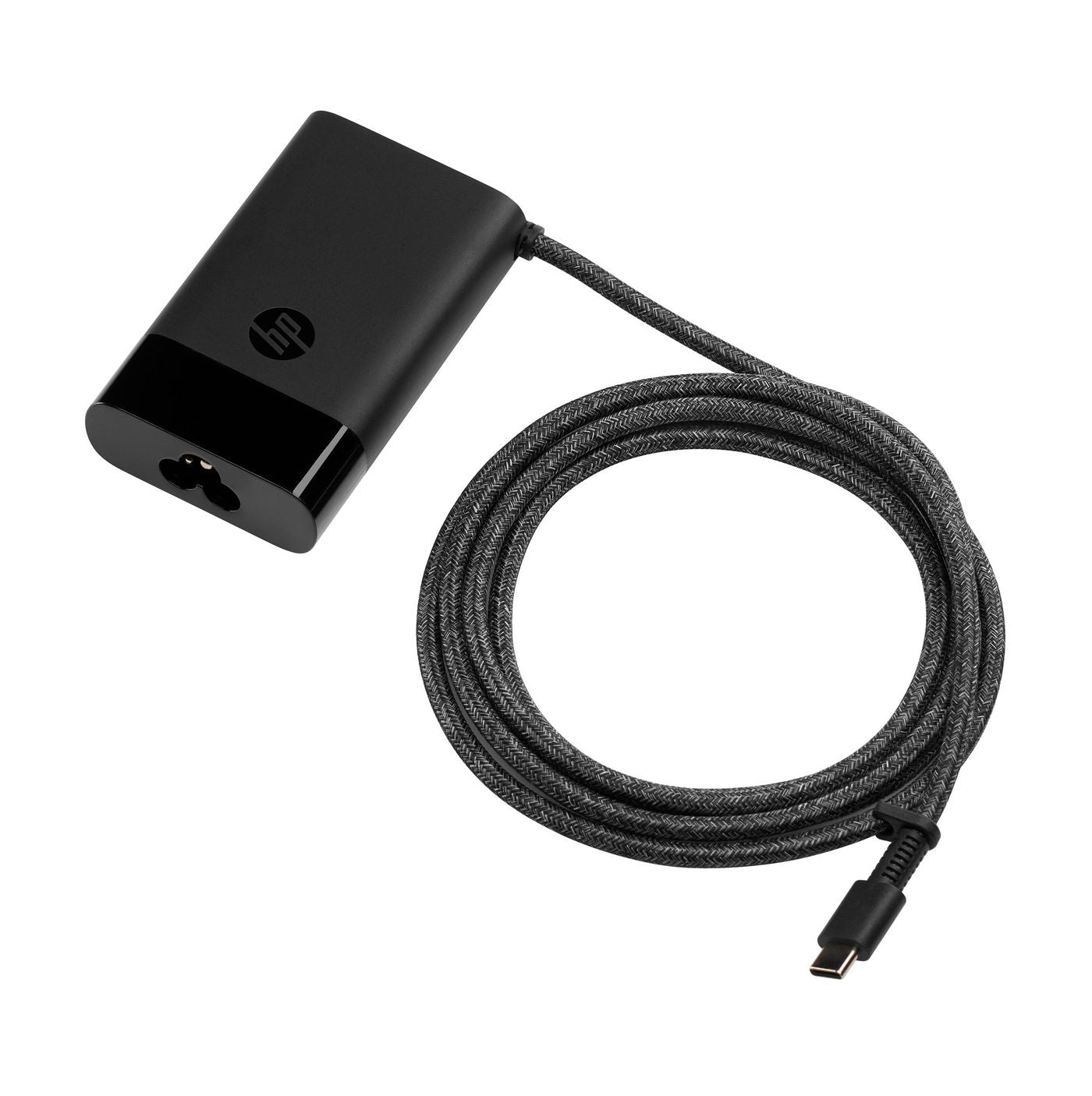 HP USB-Ladegerät 65 W – USB-C×1 – für Laptop – Schwarz