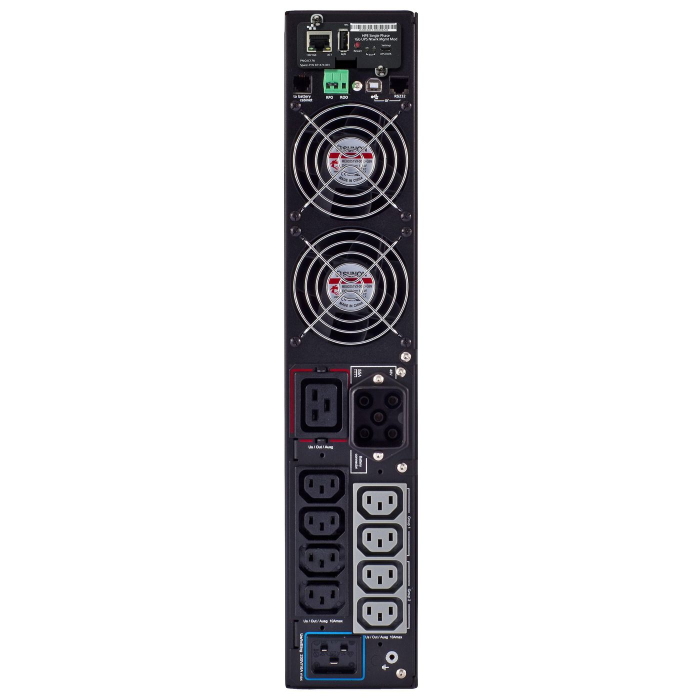 HPE Netzteil – 240 V – Schwarz