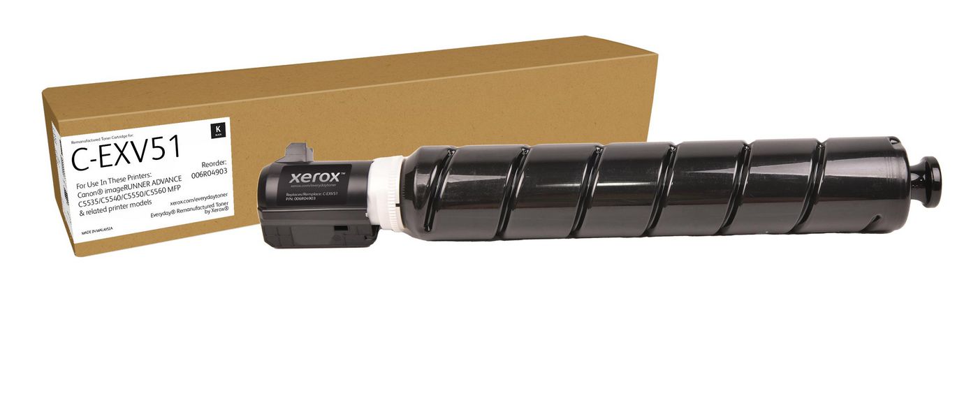 Xerox Toner C-Exv51 (0481C002) – schwarz – für Canon
