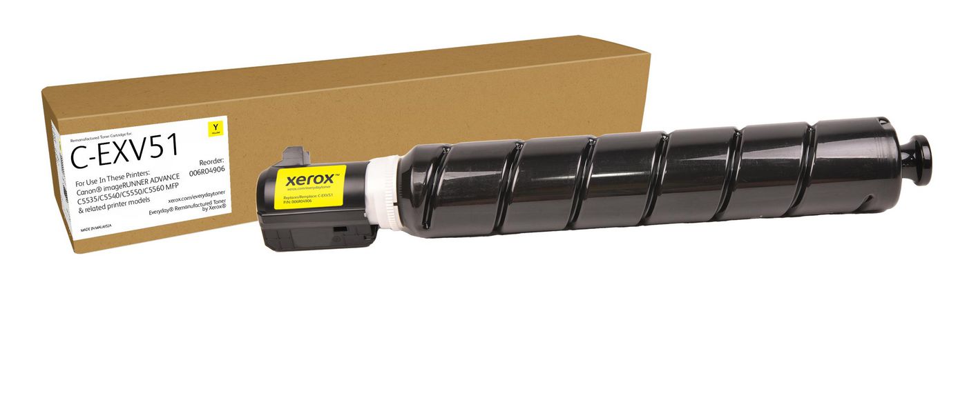 Xerox Toner – Gelb – für Canon C-Exv51 (0484C002)