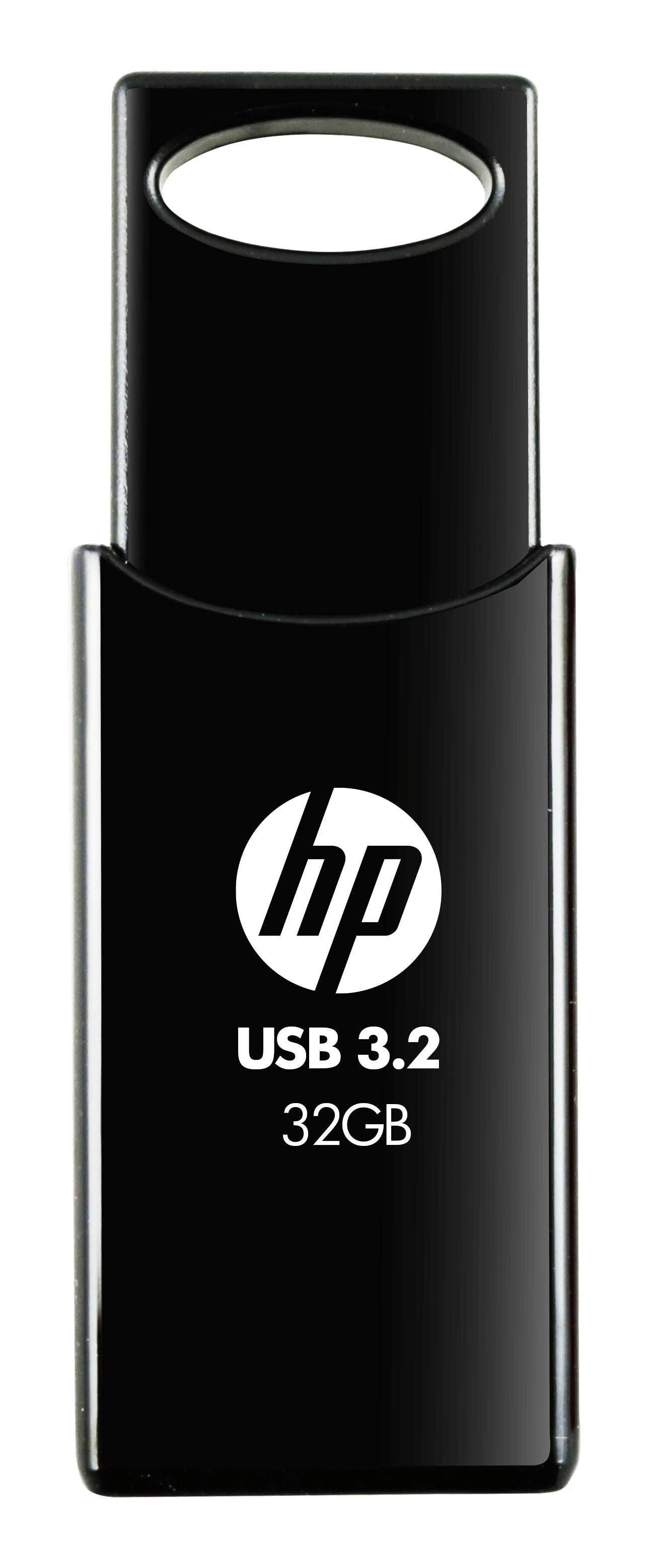 HP 712W – USB-Stick 32 GB, USB Typ-A 3,2 Gen 1, 120 MB/s, Schwarz