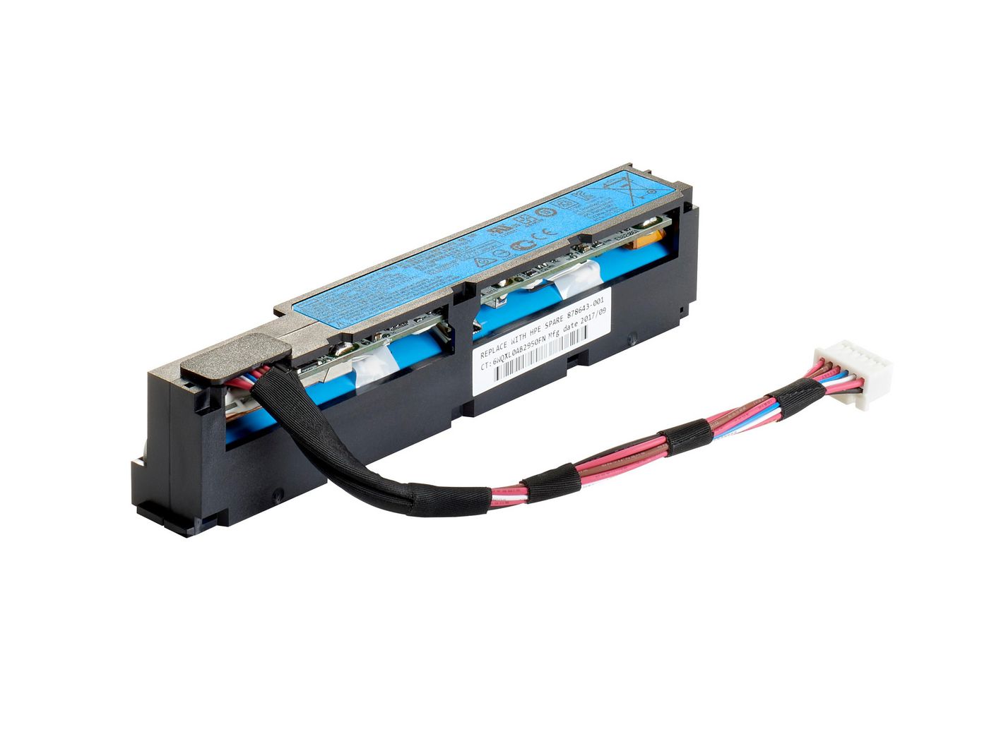 HPE Smart Storage Batterie 96 W – Li‑Ion – für HPE ProLiant DL360/DL380 (Gen9 & Gen10) und andere – schwarz