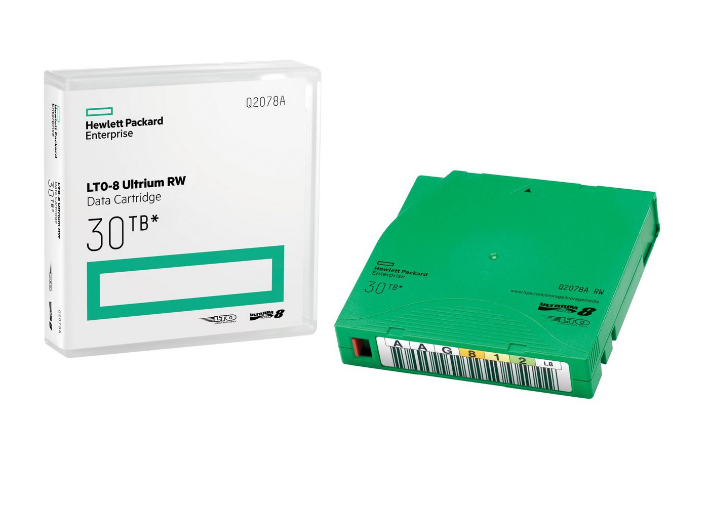 HPE Leeres Datenband – LTO-8 Ultrium, 30 TB RW