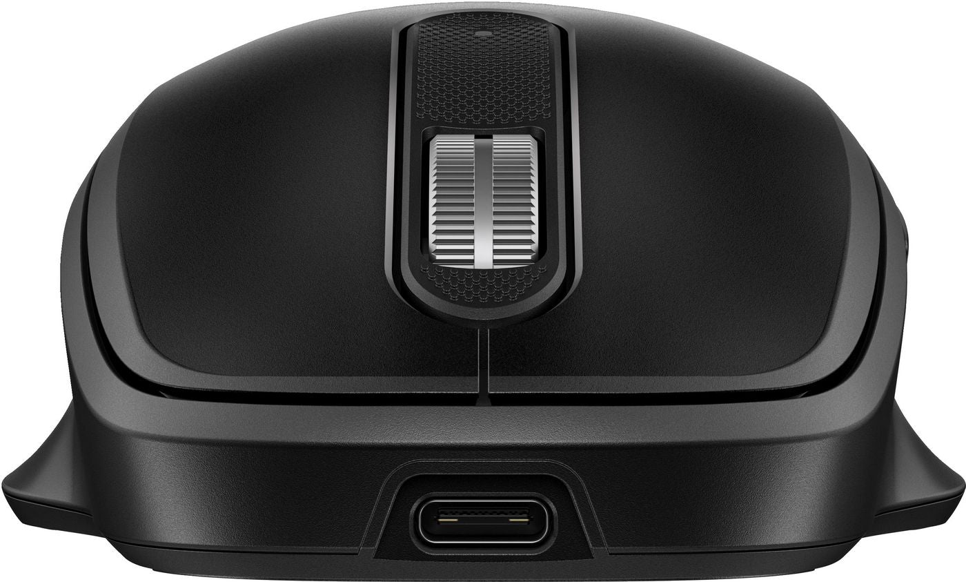 HP 510 Ultra-Schnelle Wiederaufladbare Maus – Kabellos (2,4 GHz), Beidhändig, Schwarz