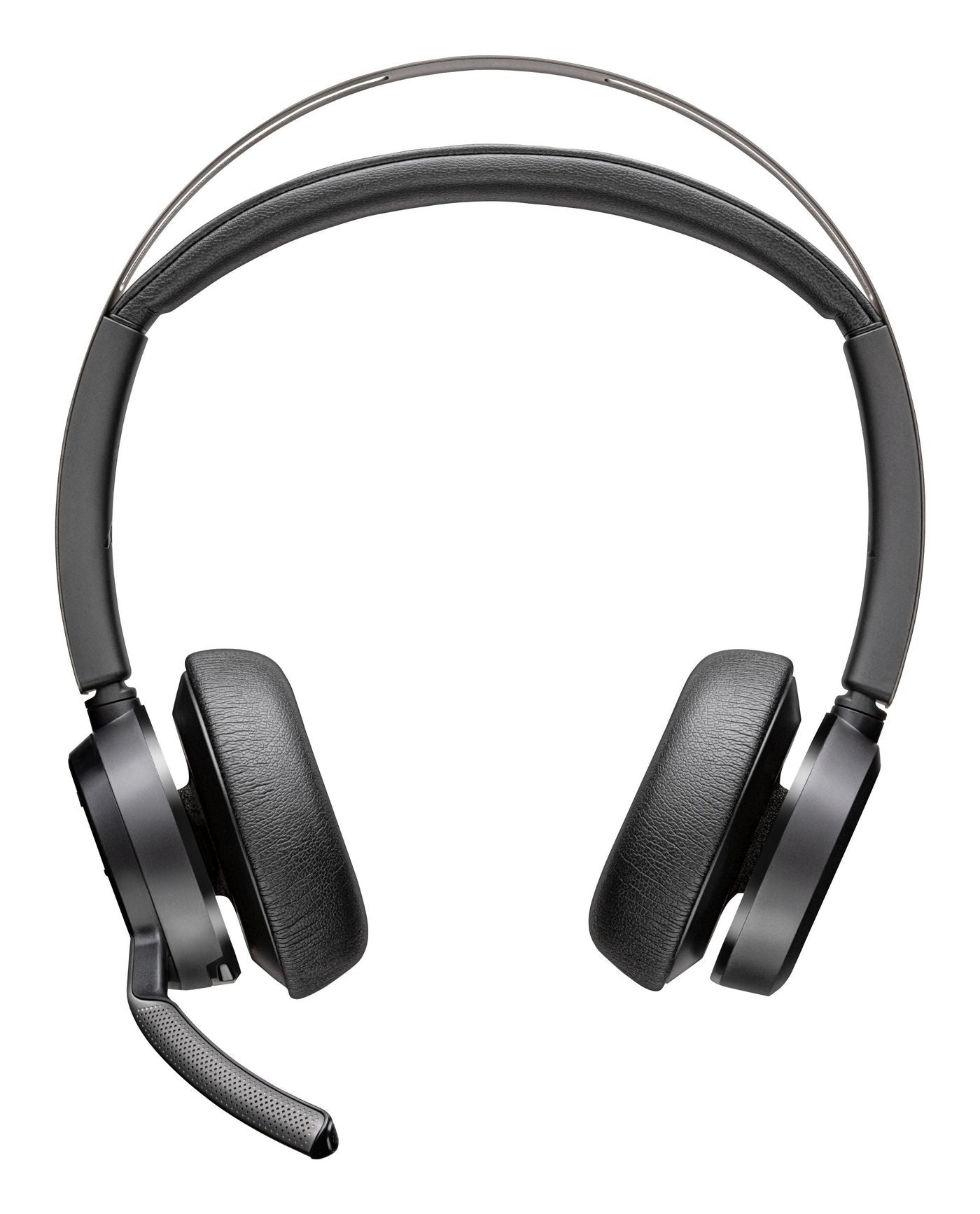 Poly Voyager Focus 2 – Headset – USB‑C (inkl. USB‑A‑Adapter), Ladestation