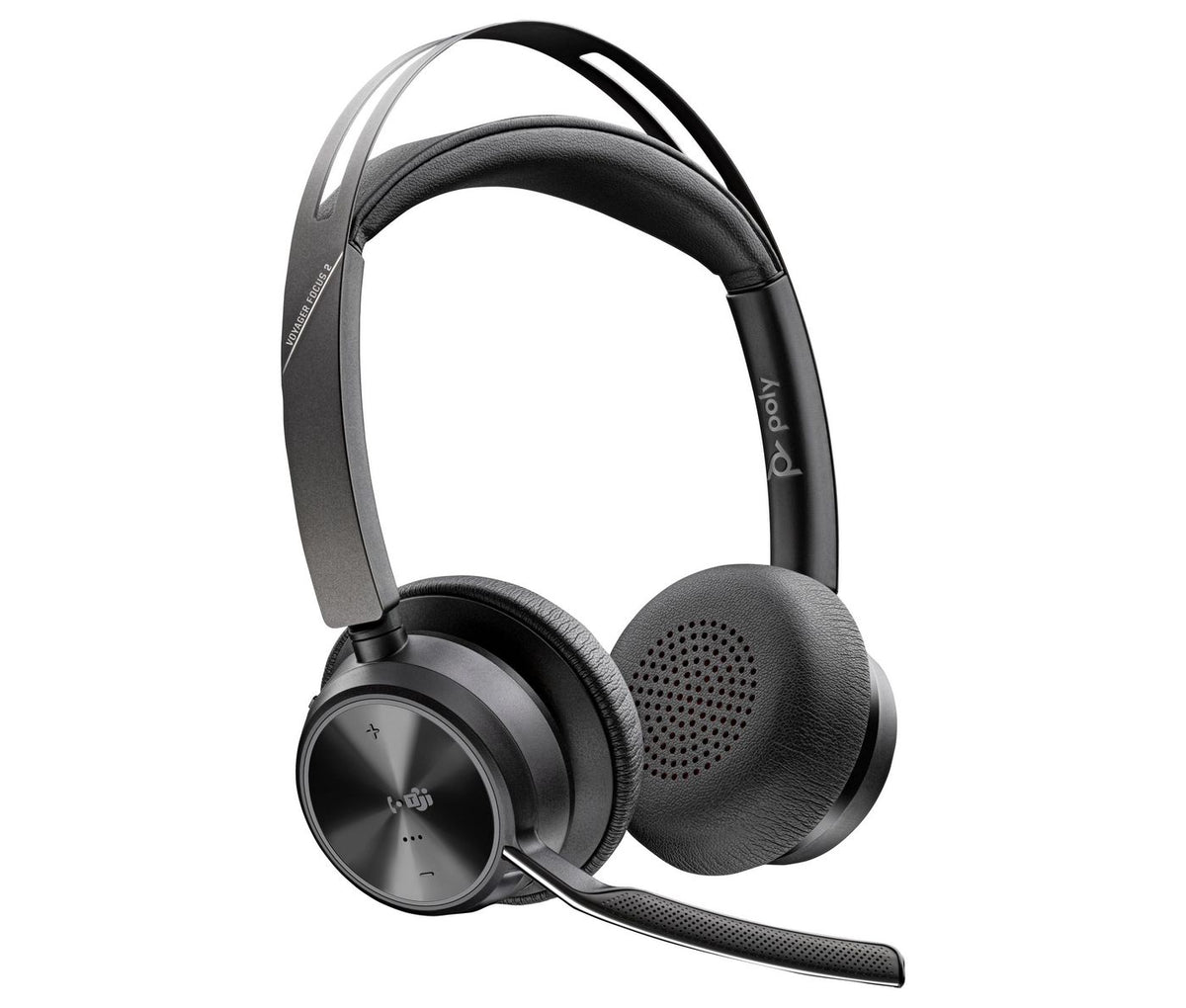 HP Poly Voyager Focus 2-M – Headset – für Microsoft Teams – Bluetooth 5.1, 50 m, Geräuschunterdrückung