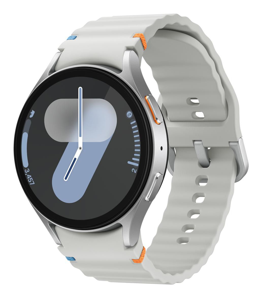 Samsung Galaxy Watch7 – Smartwatch – 44 mm, 1,5", GPS, WLAN, AMOLED, Silber
