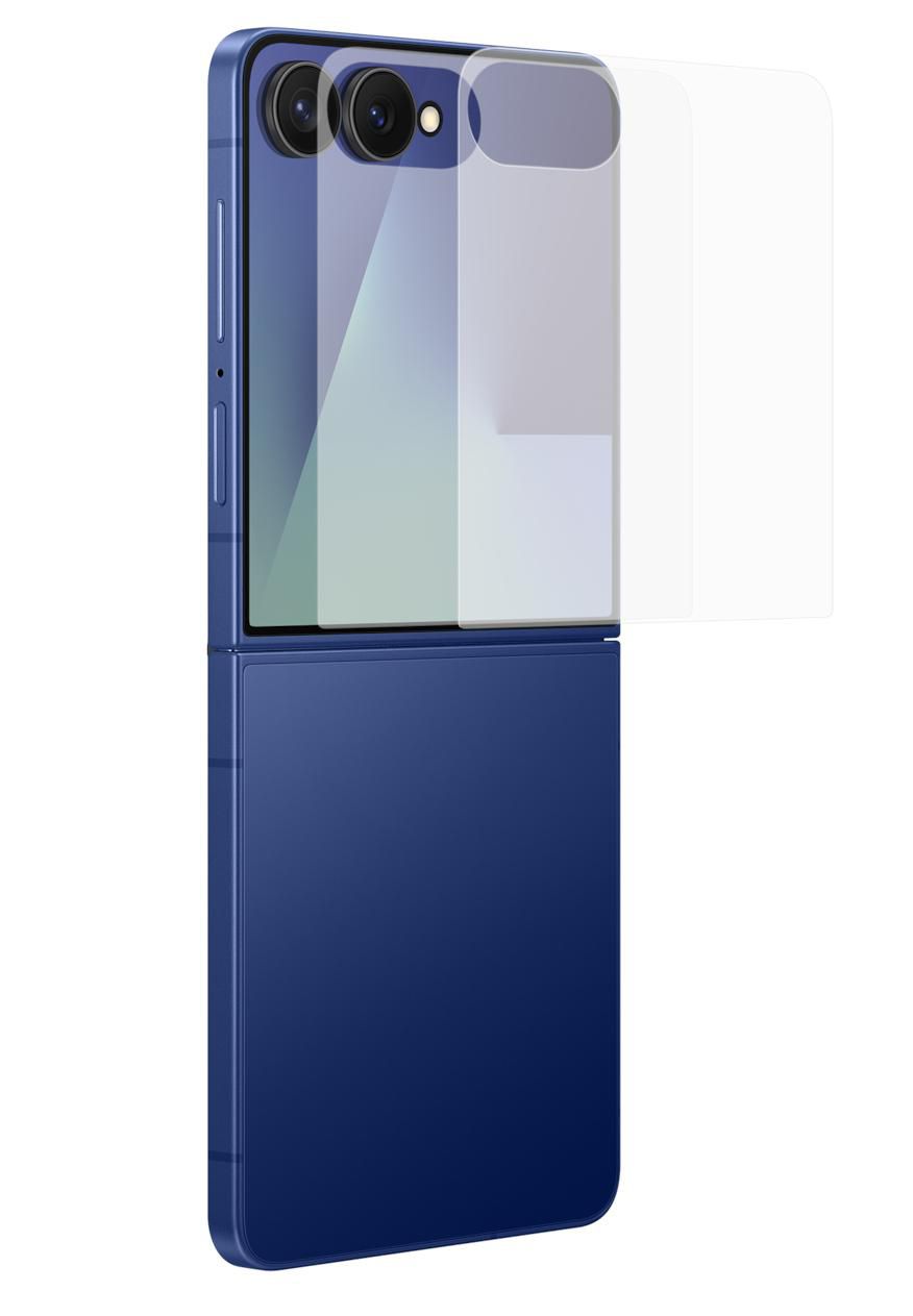Samsung Displayschutz (Folie), Antireflex – für Galaxy Z Flip7 – 2er-Pack