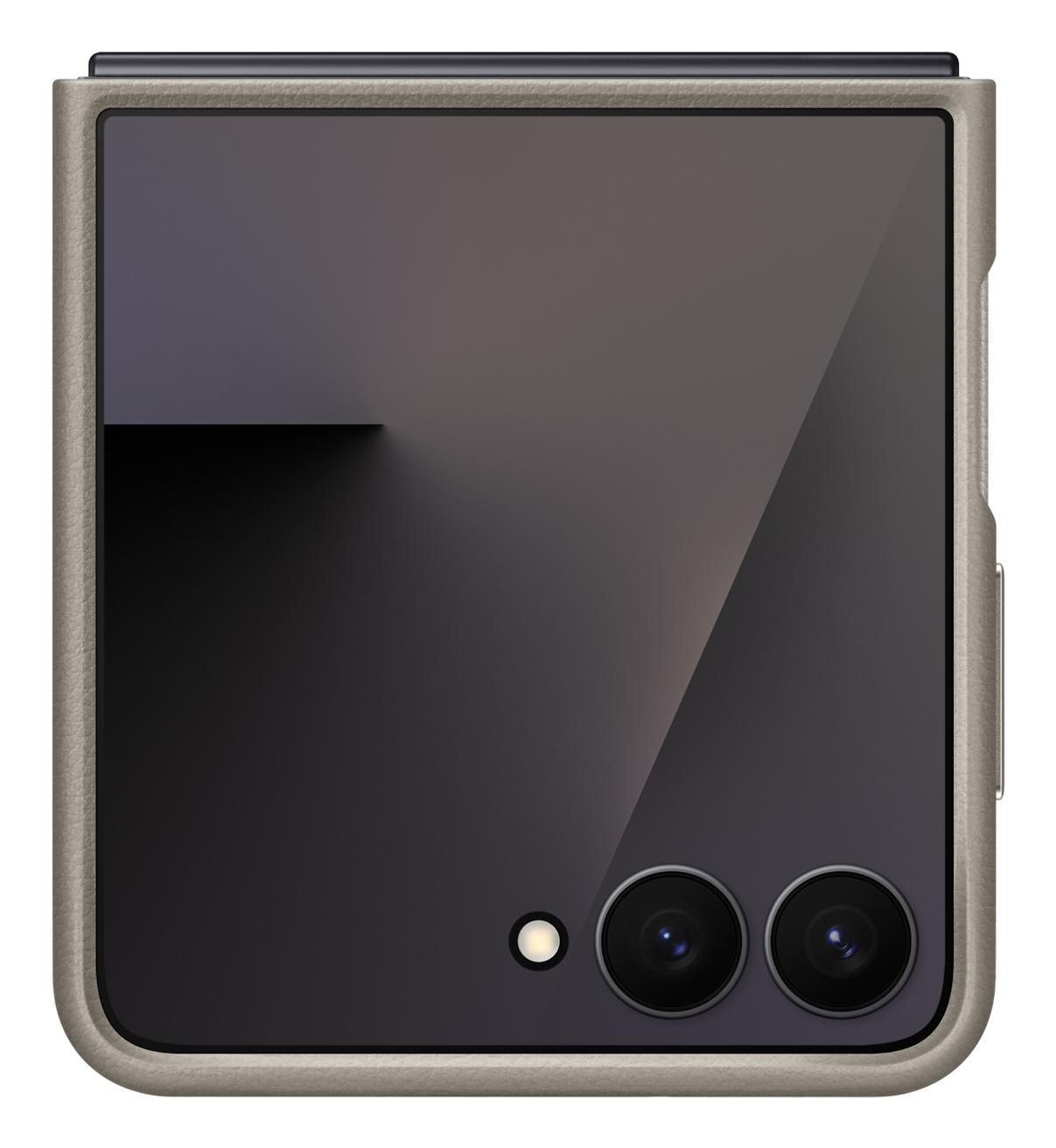 Samsung Backcover – für Samsung Galaxy Z Flip7, Graubraun