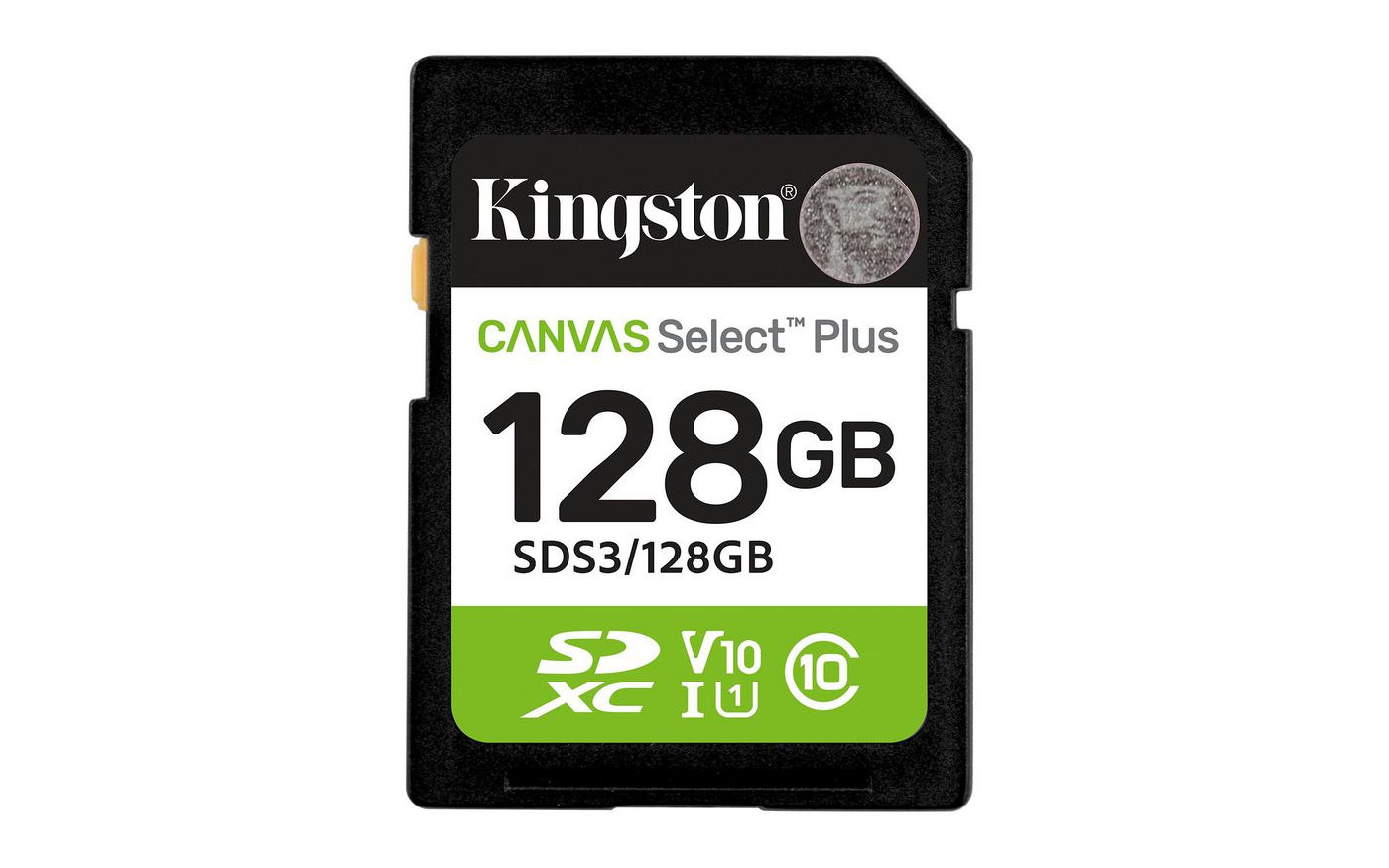 Kingston Technology Kingston Canvas Select Plus SDXC 128 GB – UHS-I, Klasse 10, U1, V10, 150 MB/s Lesen