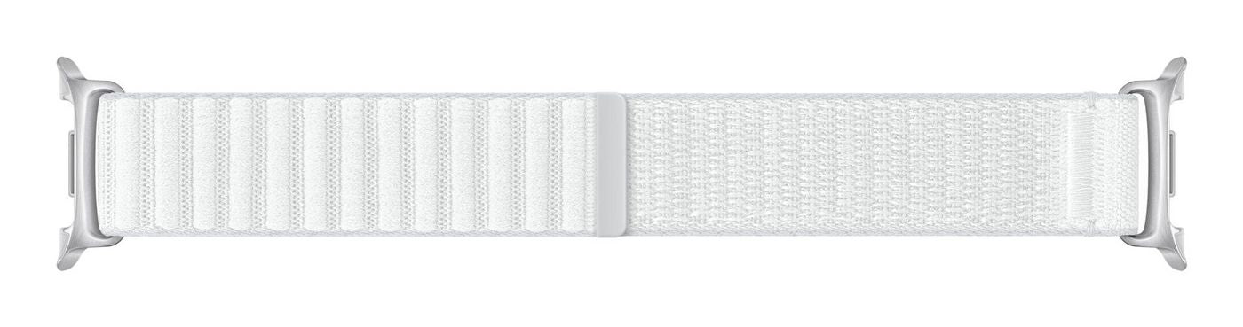 Samsung Stoffarmband, Weiss, S/M, für Galaxy Watch8, Watch8 Classic