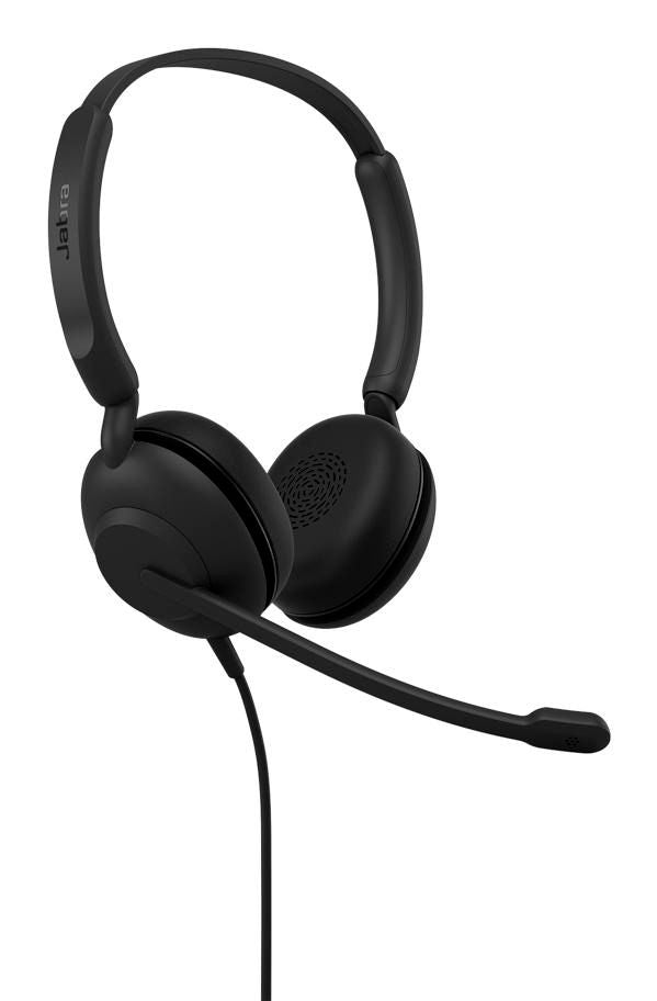 Jabra Evolve 10 Office-Headset – On-Ear, Stereo, Kabelgebunden, USB-A, Schwarz