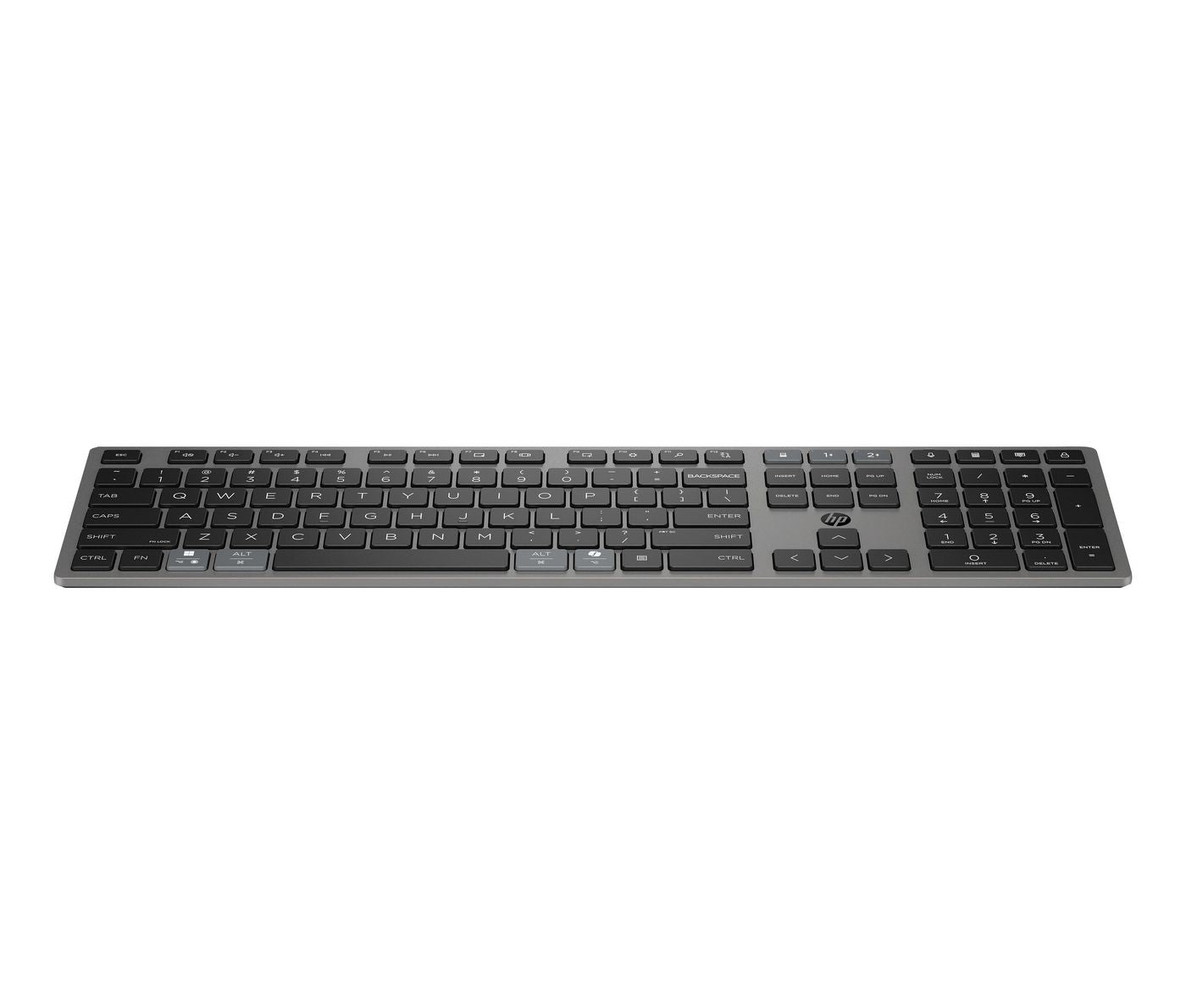 HP 720 – Tastatur – Bluetooth – USB‑A – Multi‑Device, Wiederaufladbar, Leise Tasten – Schwarz