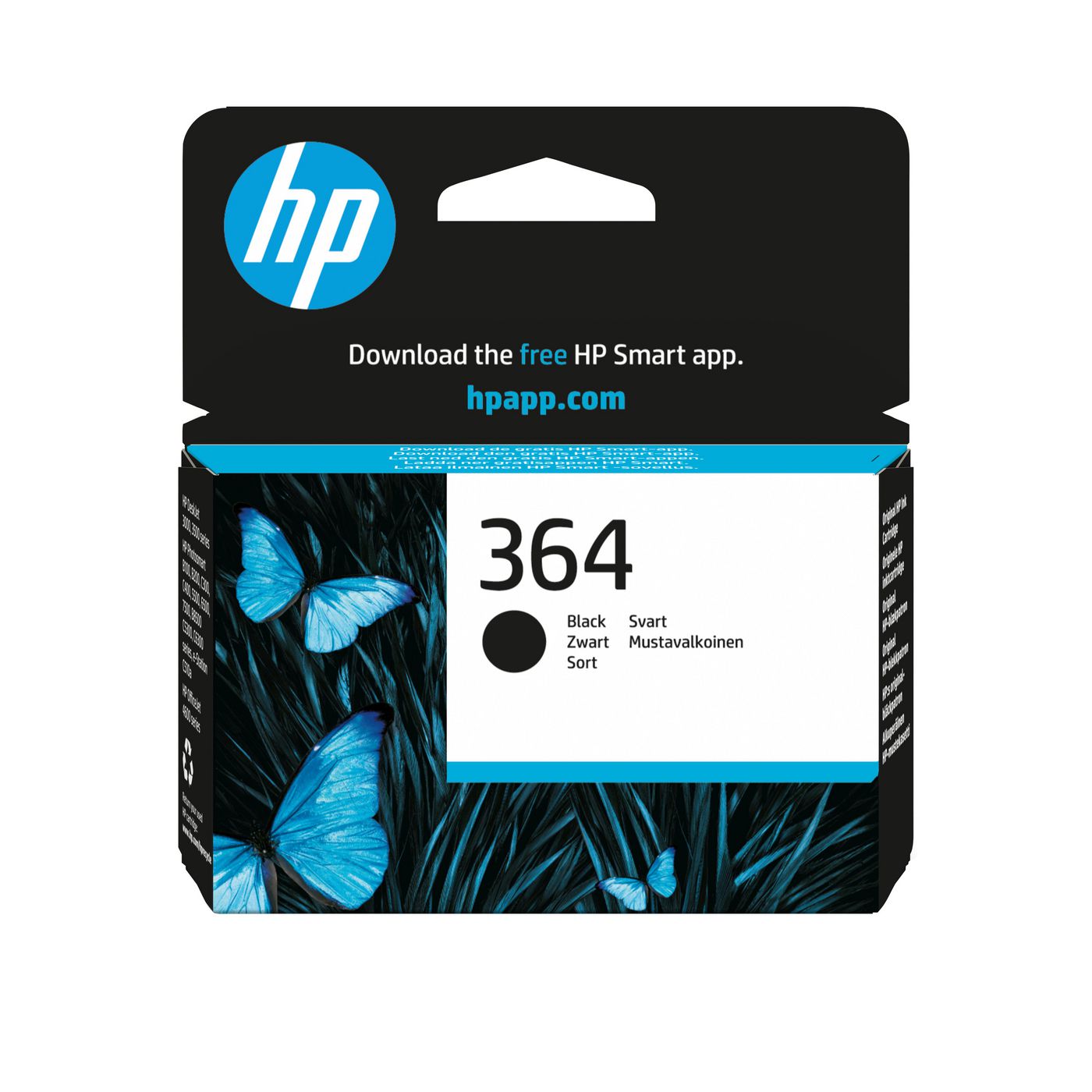 HP Tintenpatrone 364, Schwarz