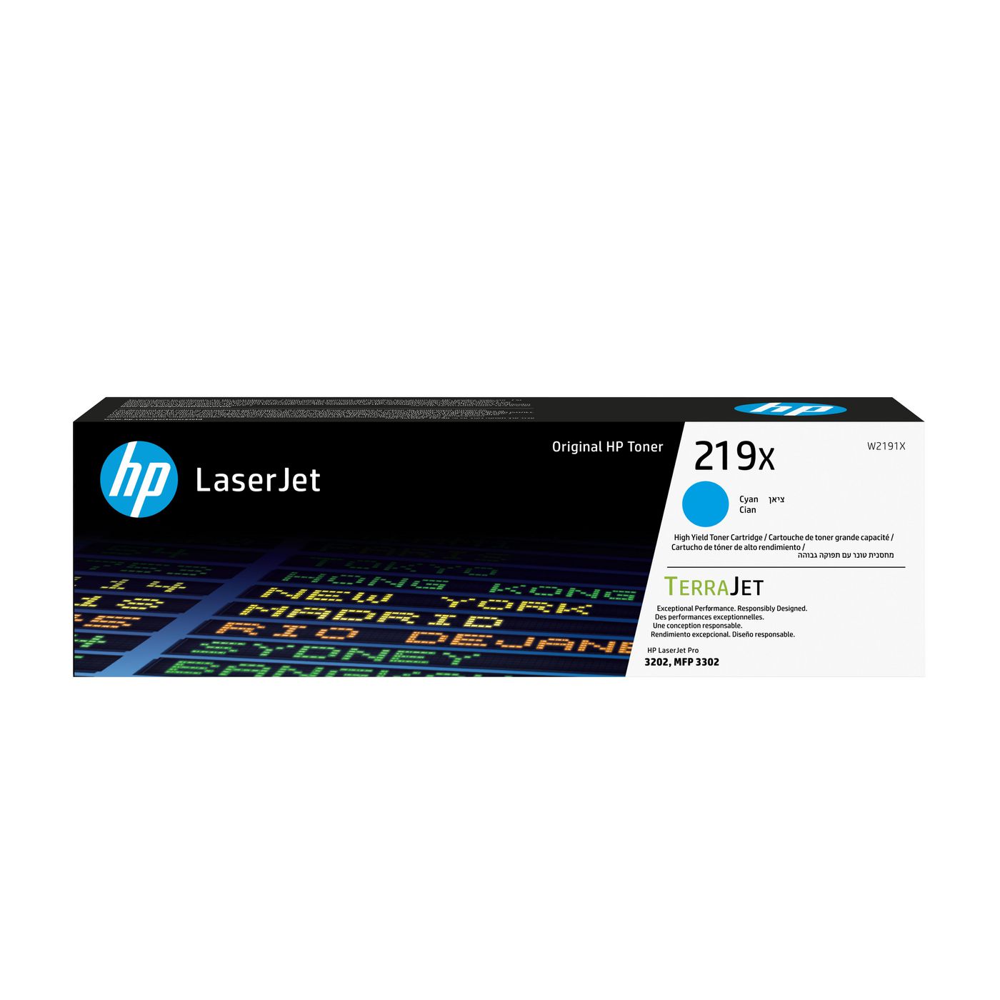 HP Toner 219X – cyan, 2500 Seiten