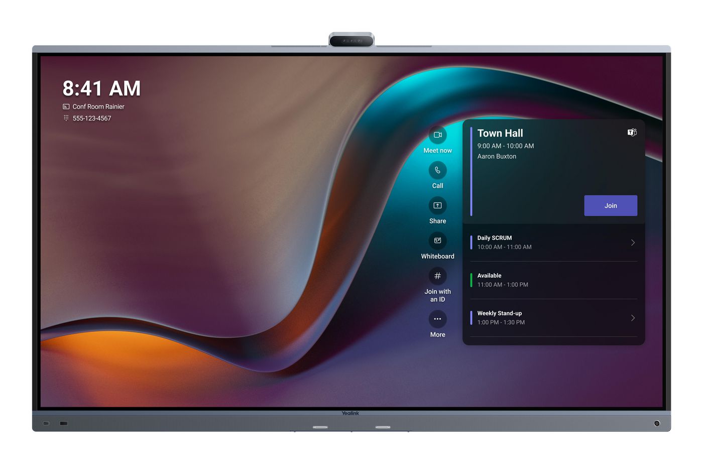 Yealink MeetingBoard 86 Pro – Interaktives Display, 86"