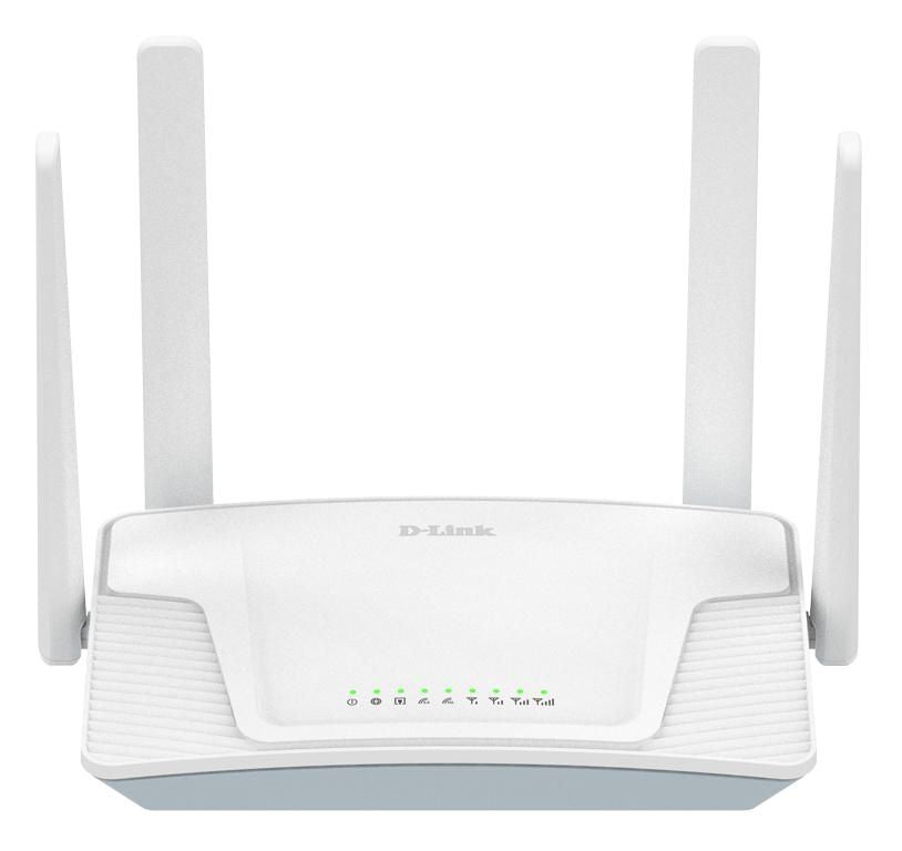 D-Link G416C/E WLAN-Router – Wi-Fi 6 (AX1500), Dual-Band (2,4/5 GHz), 4G (LTE), 4× LAN