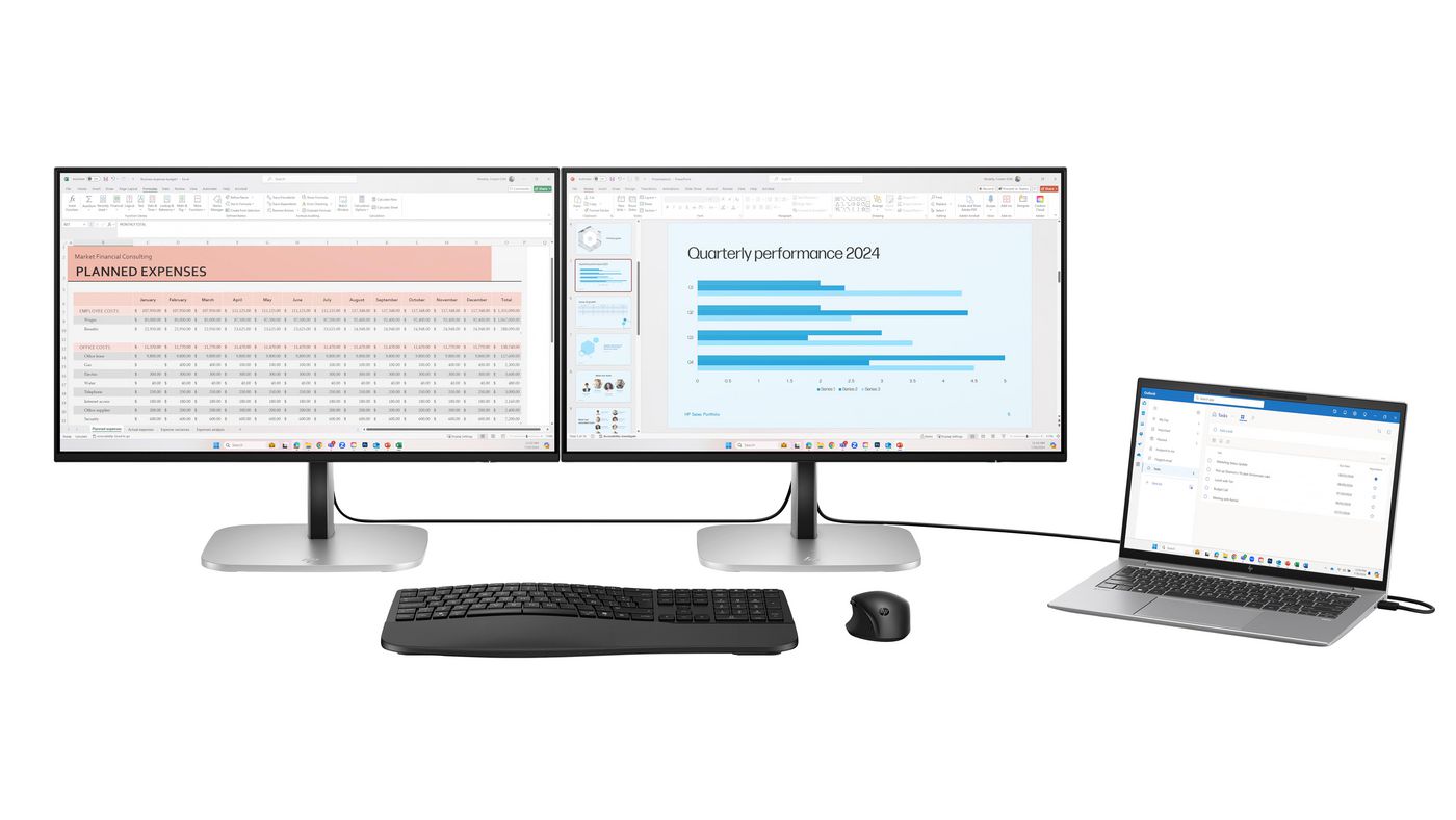 HP Series 5 Pro 524pu – Monitor, 23,8", 1920 × 1080 (Full HD), USB-C