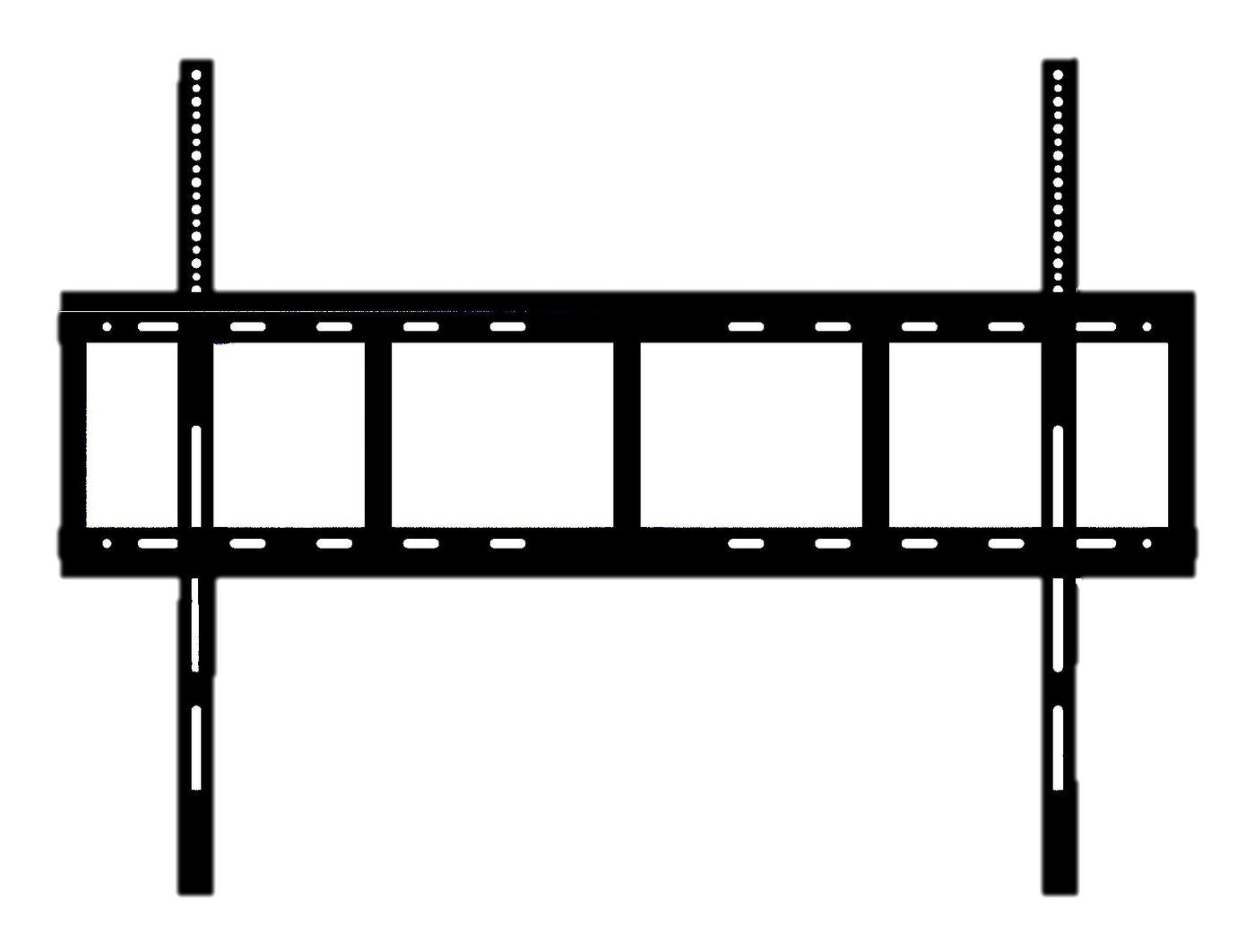 Yealink MB-WallMount-860 – Wandhalterung – für MeetingBoard 75/86 Pro, schwarz