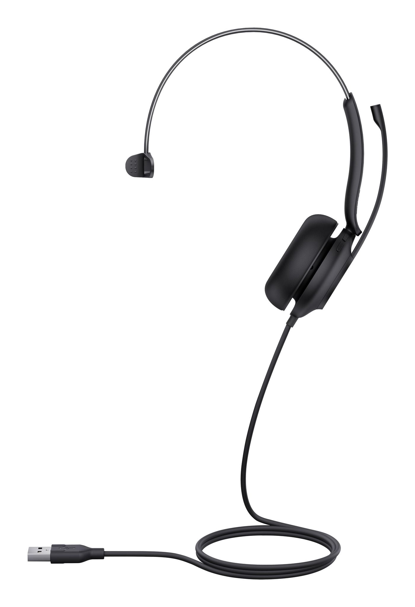 Yealink UH35 Office-Headset – Over-Ear, Mono, Kabelgebunden, USB-A, ANC, Schwarz