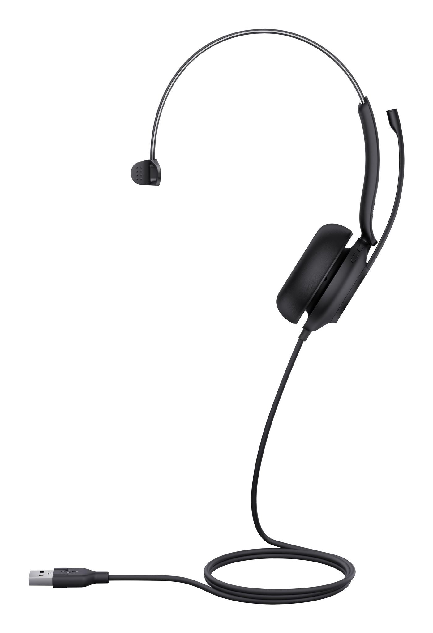 Yealink UH35 Office-Headset – Over-Ear, Mono, USB-A, ANC, MS Teams zertifiziert, Schwarz
