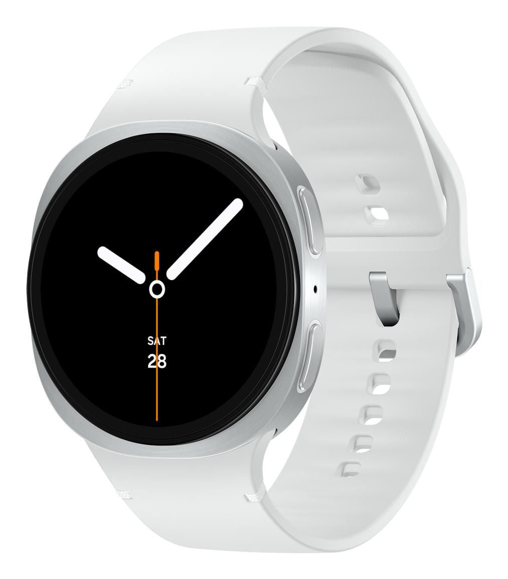 Samsung Galaxy Watch 8 – Smartwatch – 38,1 mm, 1,5", GPS, WLAN, AMOLED, Silber