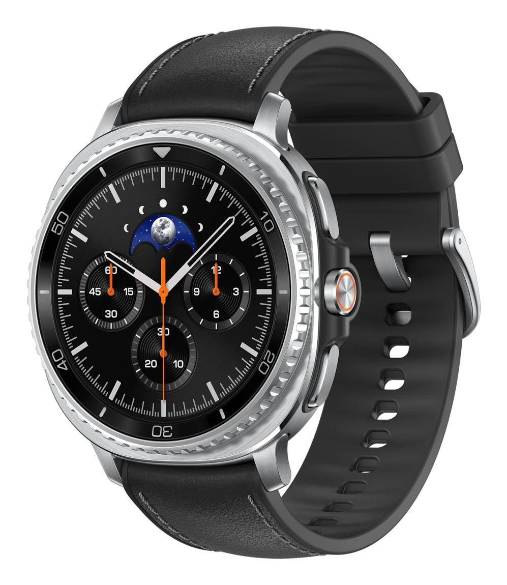 Samsung Galaxy Watch 8 Classic – Smartwatch – 46 mm, 1,3", GPS, WLAN, AMOLED, Silber