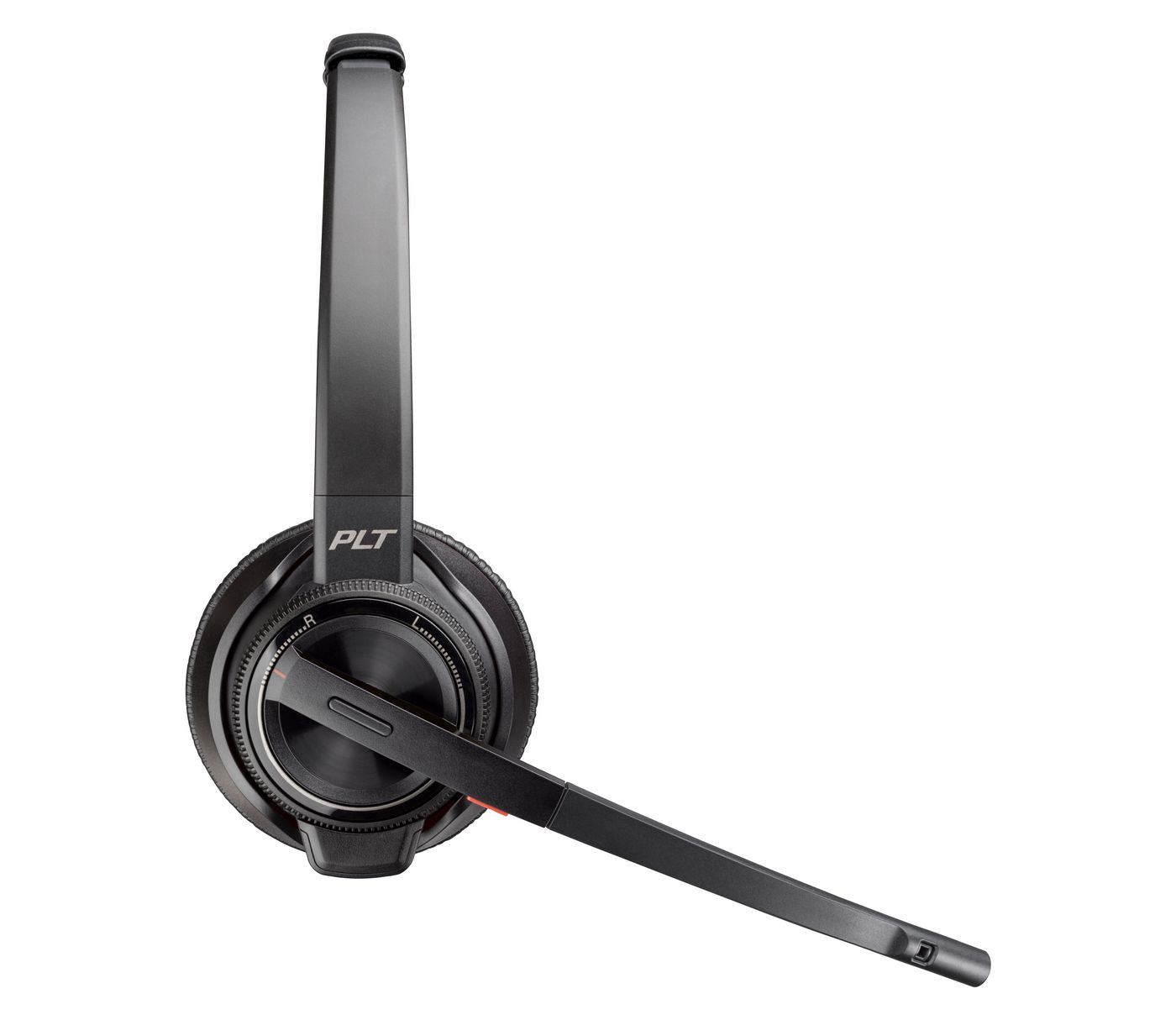 Poly 8220 UC – Headset – DECT/Bluetooth, Boom-Mikrofon, Reichweite 180 m – schwarz – bis 13 h