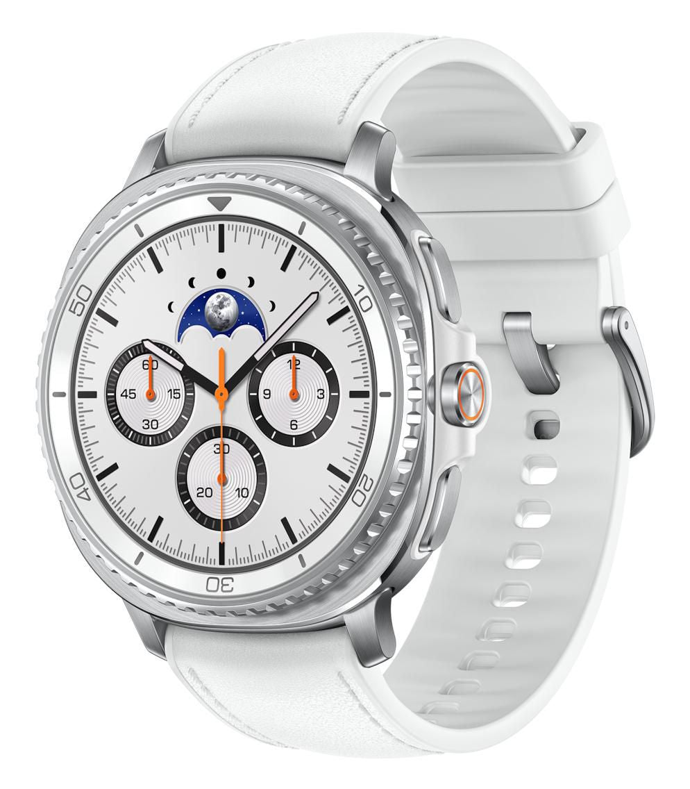 Samsung Galaxy Watch 8 Classic – Smartwatch – 46 mm, 1,3" AMOLED, GPS, WLAN, Silber