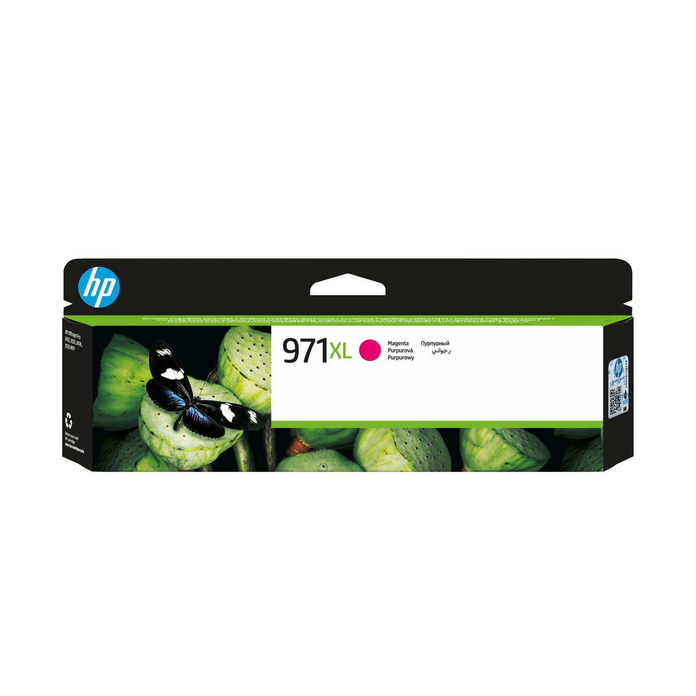 HP Tintenpatrone 971XL, Magenta, XL, 6'600 Seiten