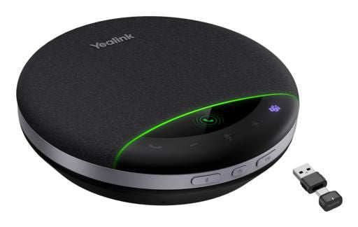 Yealink SP96 Freisprecheinrichtung – USB-C/USB-A, Bluetooth 5.3 – mit USB-C/USB-A-Dongle – schwarz