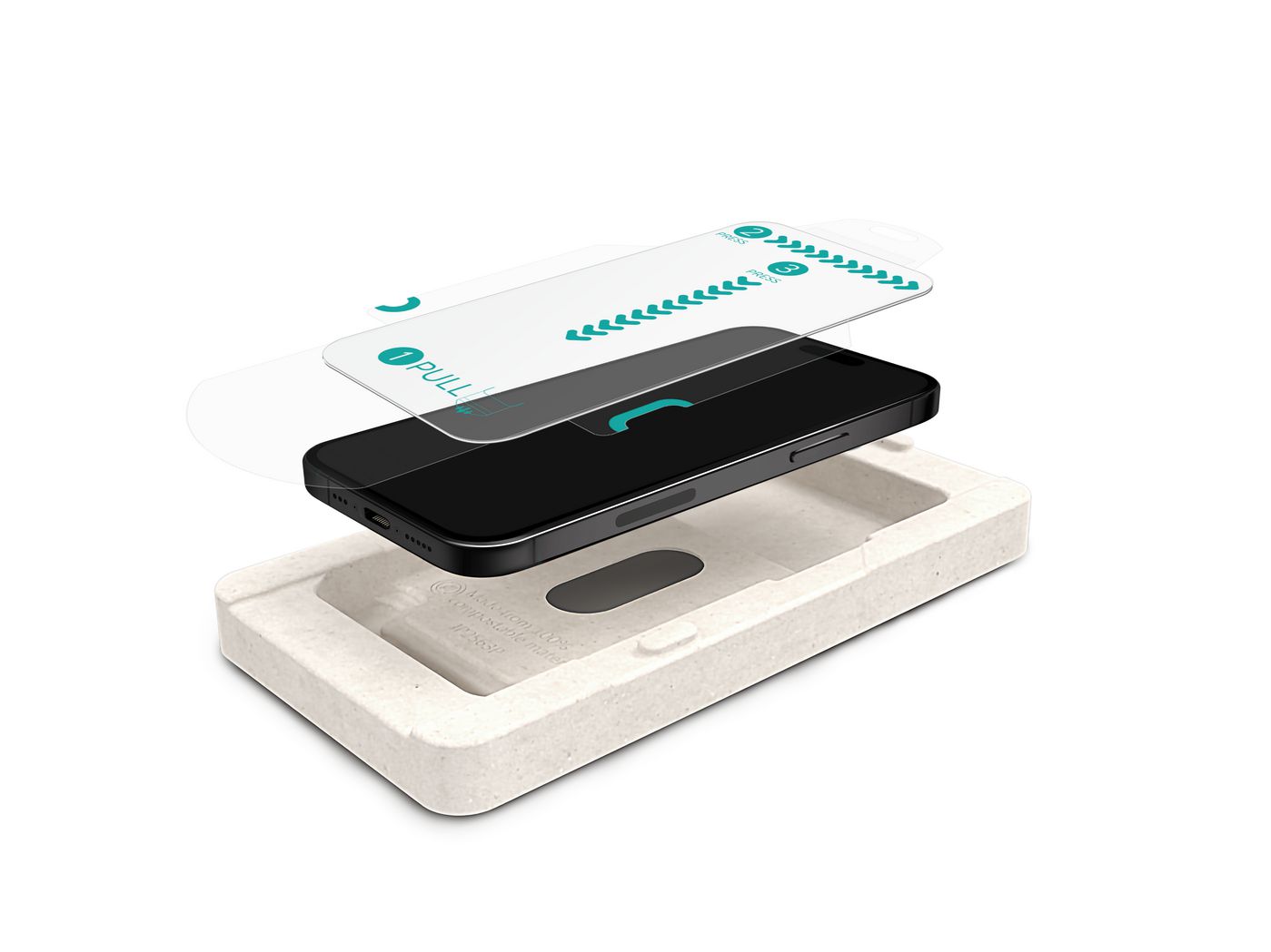 eSTUFF Displayschutz (Folie) – für iPhone 16