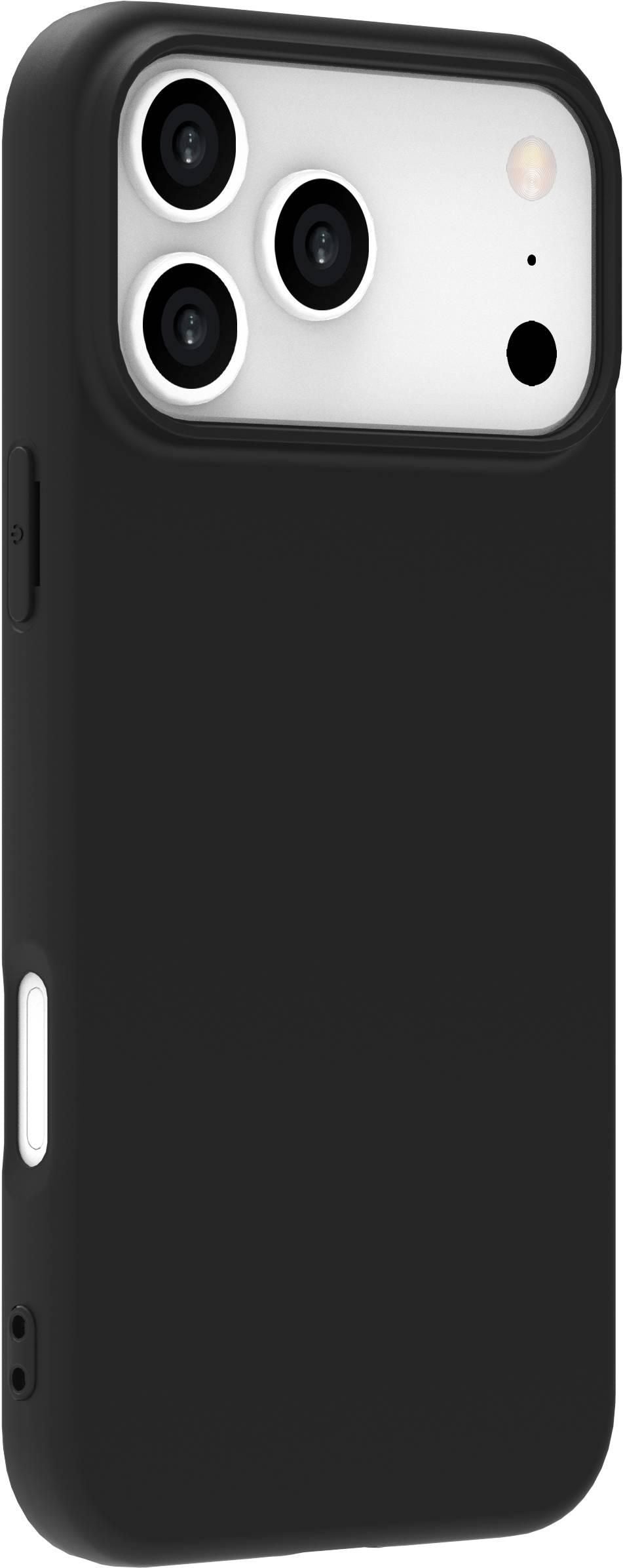 eSTUFF INFINITE (GRS) VIENNA Backcover – für Apple iPhone 17 Pro Max, TPU, Schwarz, bis 1,2 m sturzsicher