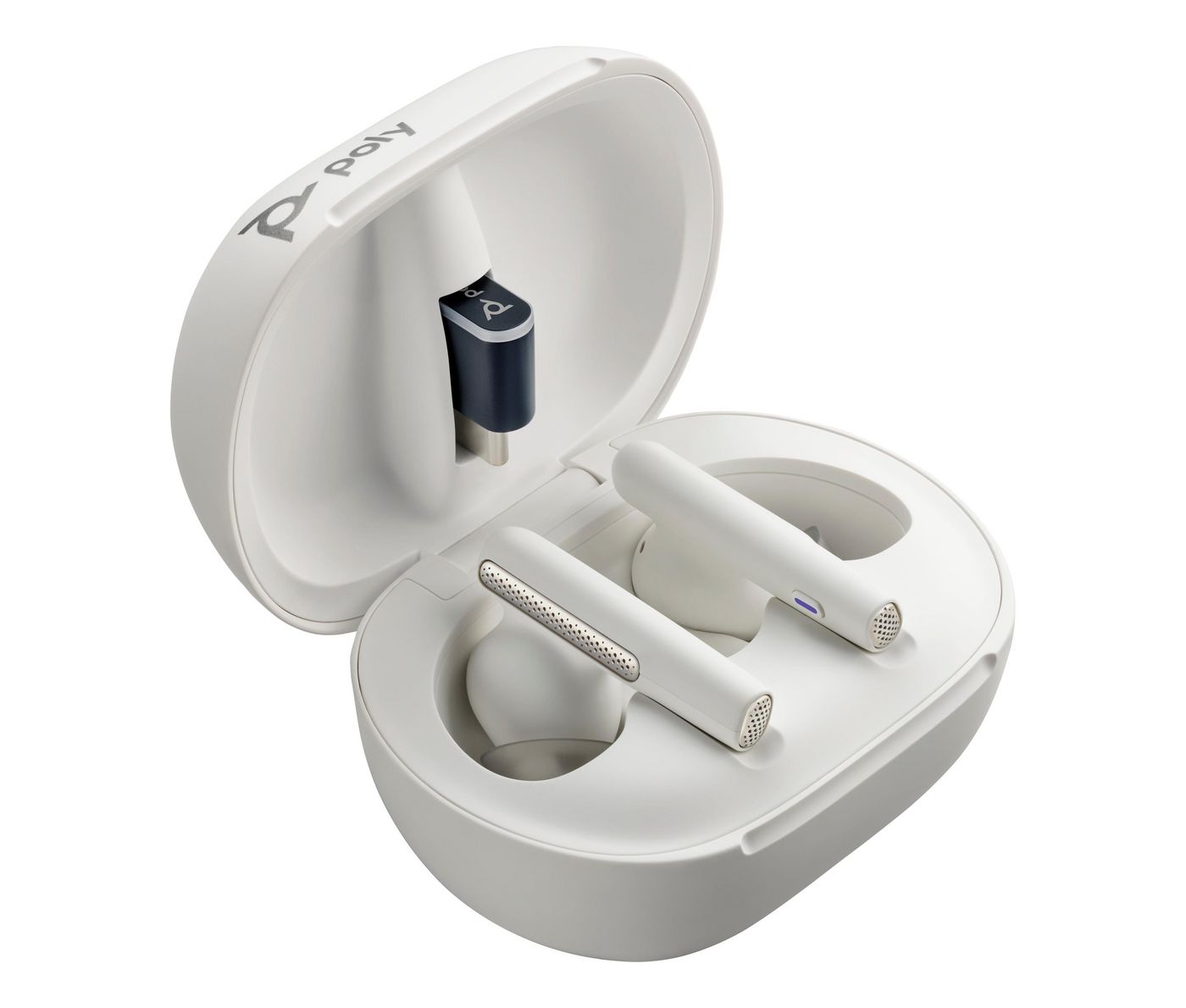 Poly SPAREVOYAGER FREE 60/60+ – Ohrpassstücke, Weiss, für Voyager Free 60/60+