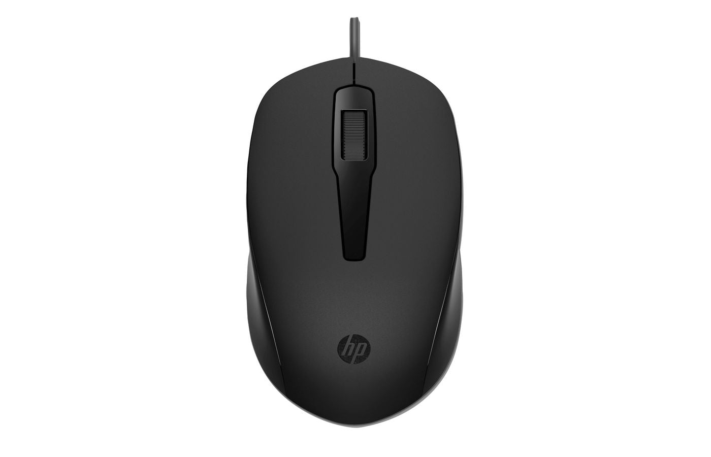 HP 150 – Maus – Kabelgebunden (USB‑A), beidhändig, Schwarz