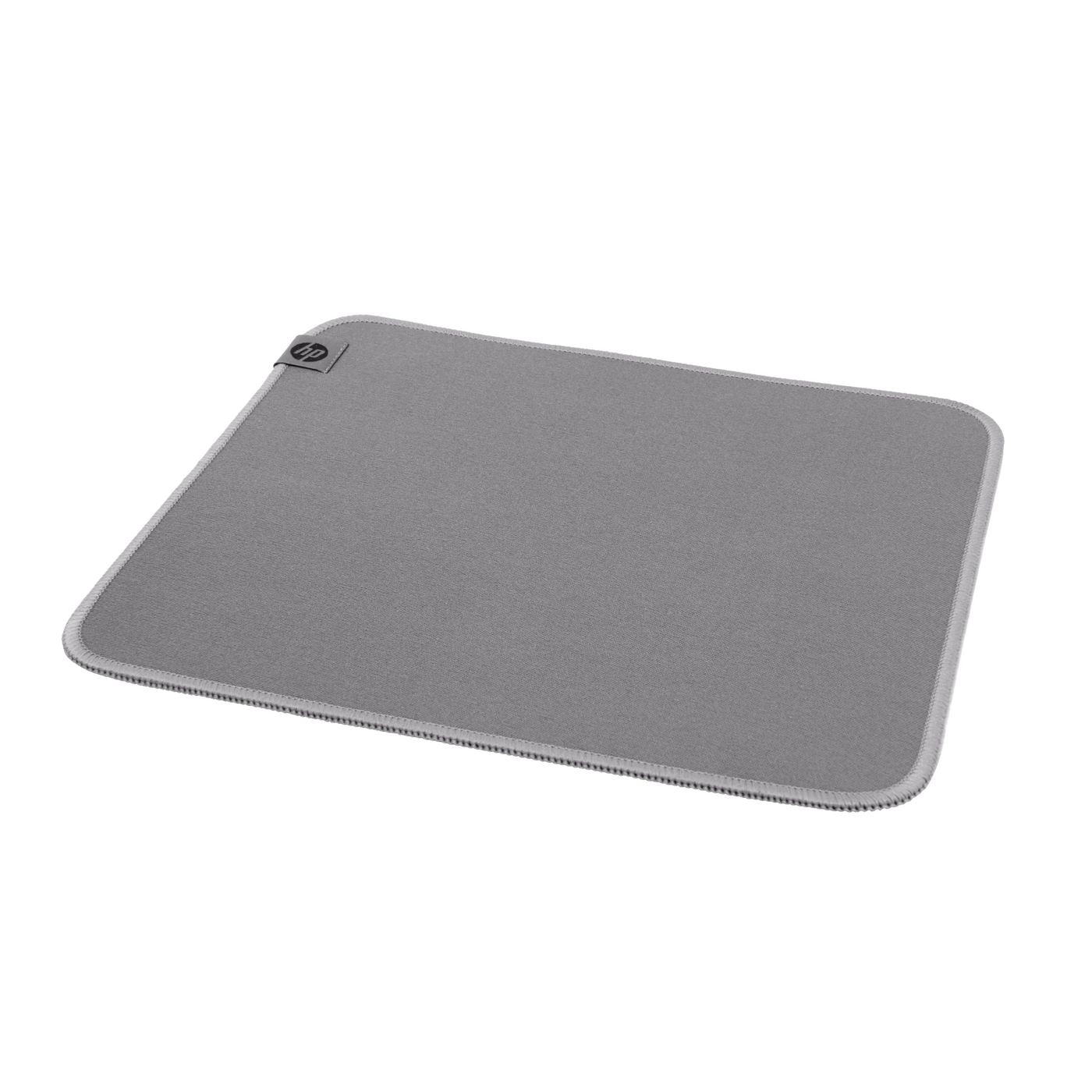 HP 100 – Mauspad – 230 × 200 mm, Polyester/Gummi, Grau