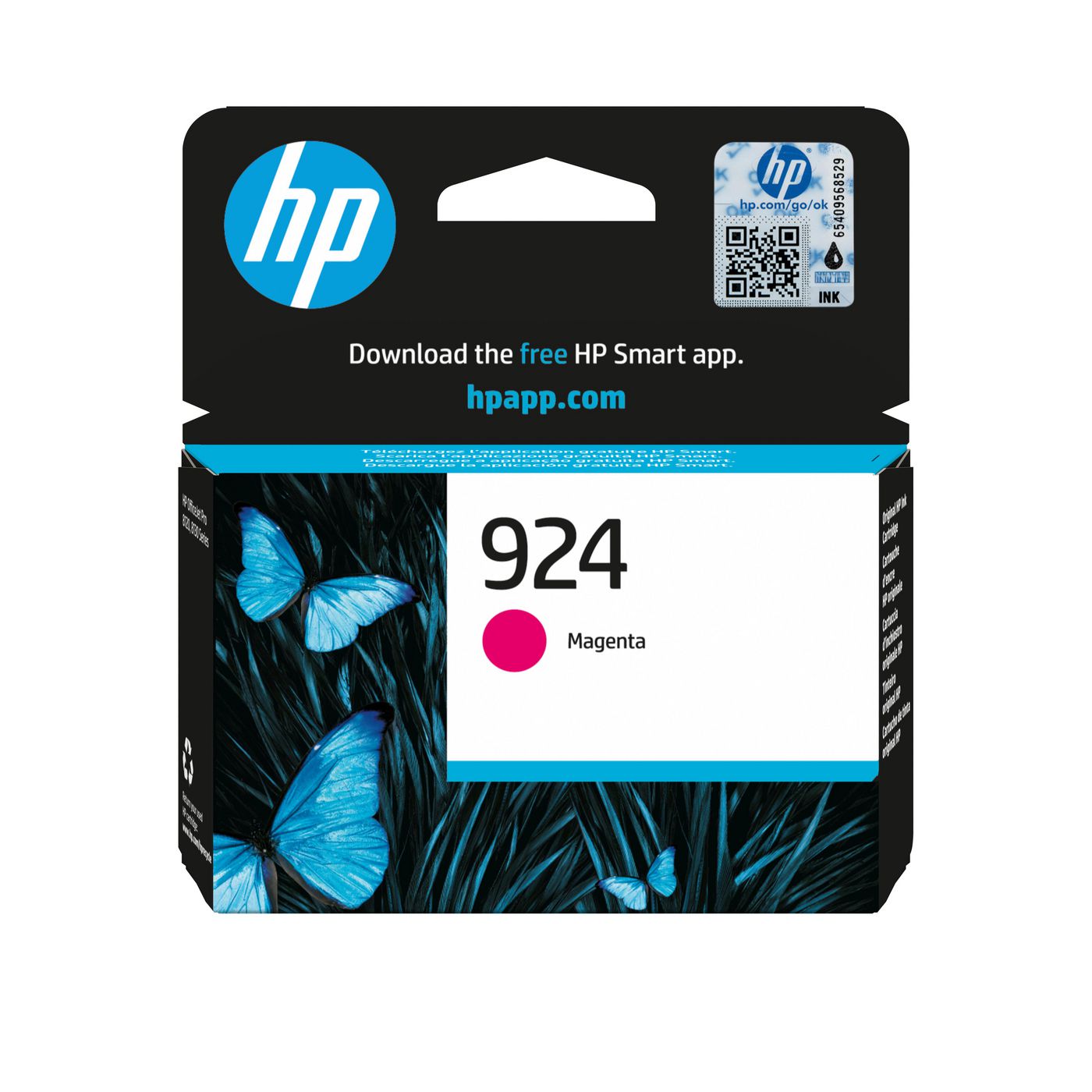 HP Tintenpatrone 924, Magenta, Original