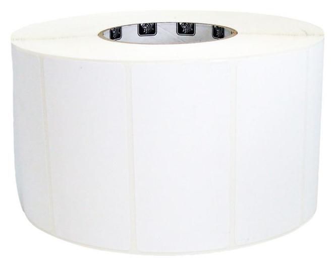 Zebra Etiketten (Rolle) 60 × 25 mm – Polyester, weiss – permanent haftend – Thermotransfer – für Zebra