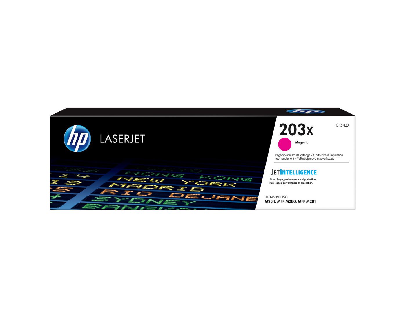 HP Toner 203X – magenta, 2500 Seiten
